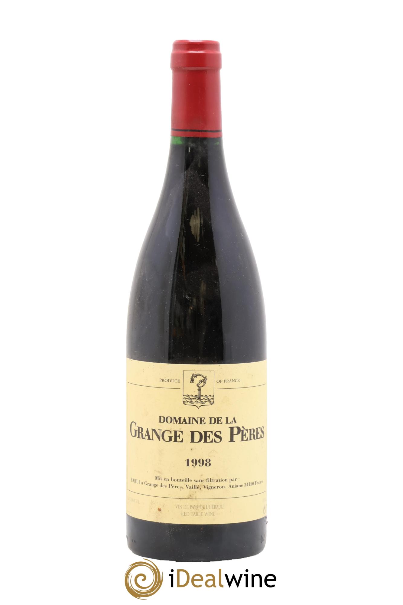 Pays d'Hérault Grange des Pères Laurent Vaillé 1998 - Posten von 1 Flasche - 0