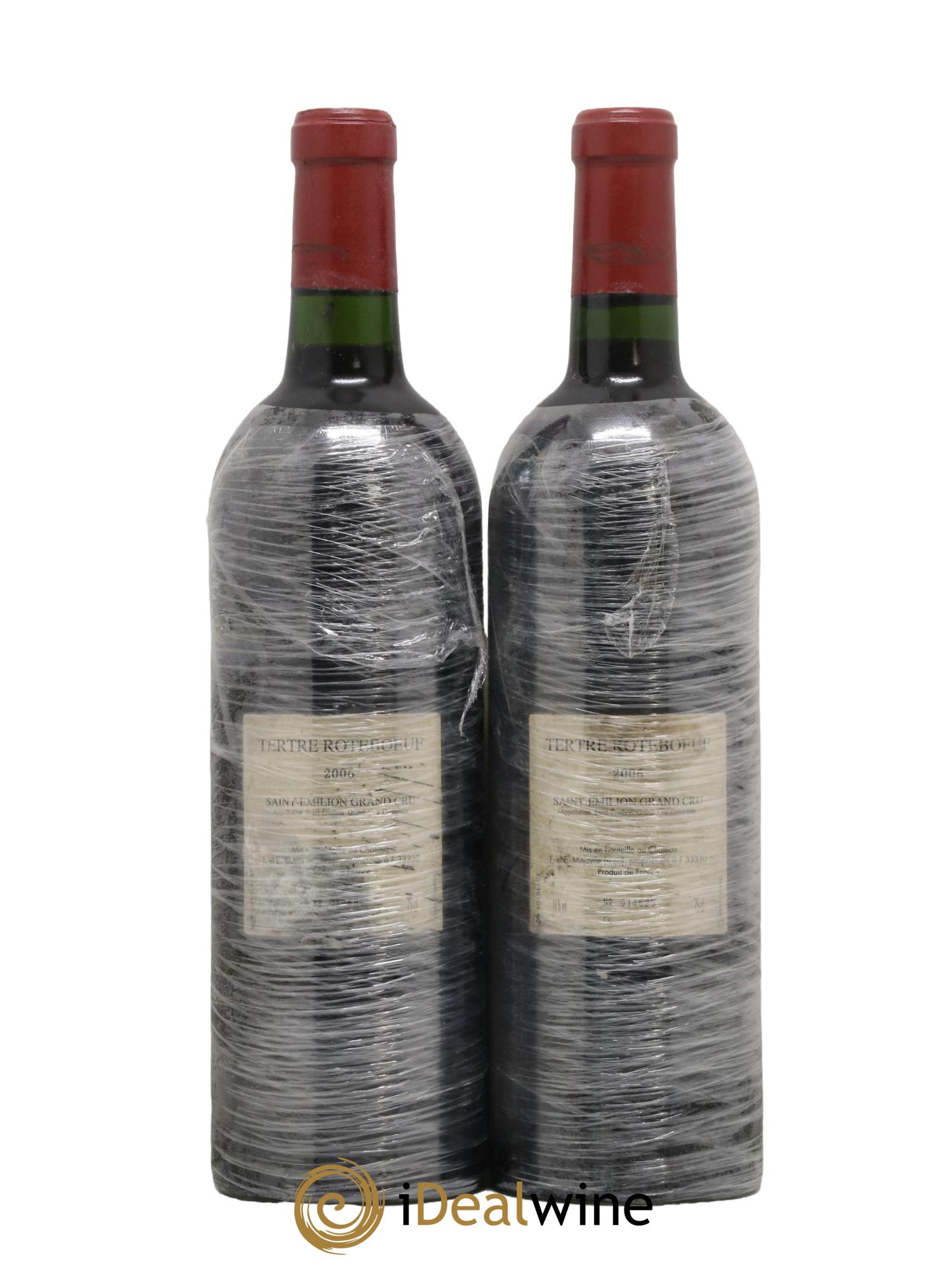 Château Tertre Roteboeuf  2006 - Lot of 2 bottles - 1