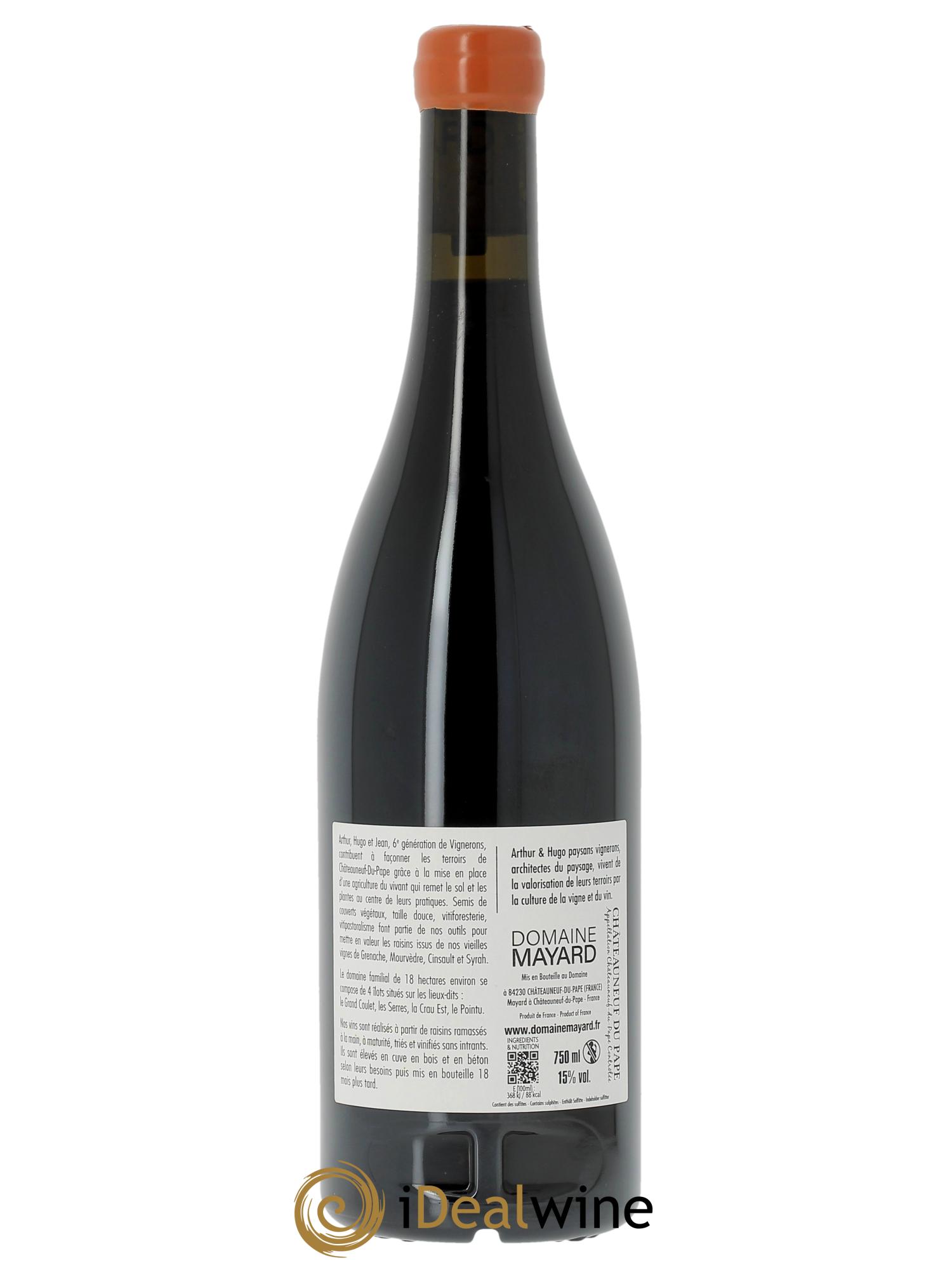 Châteauneuf-du-Pape Mayard (Domaine) 2023 - Lot de 1 bouteille - 1