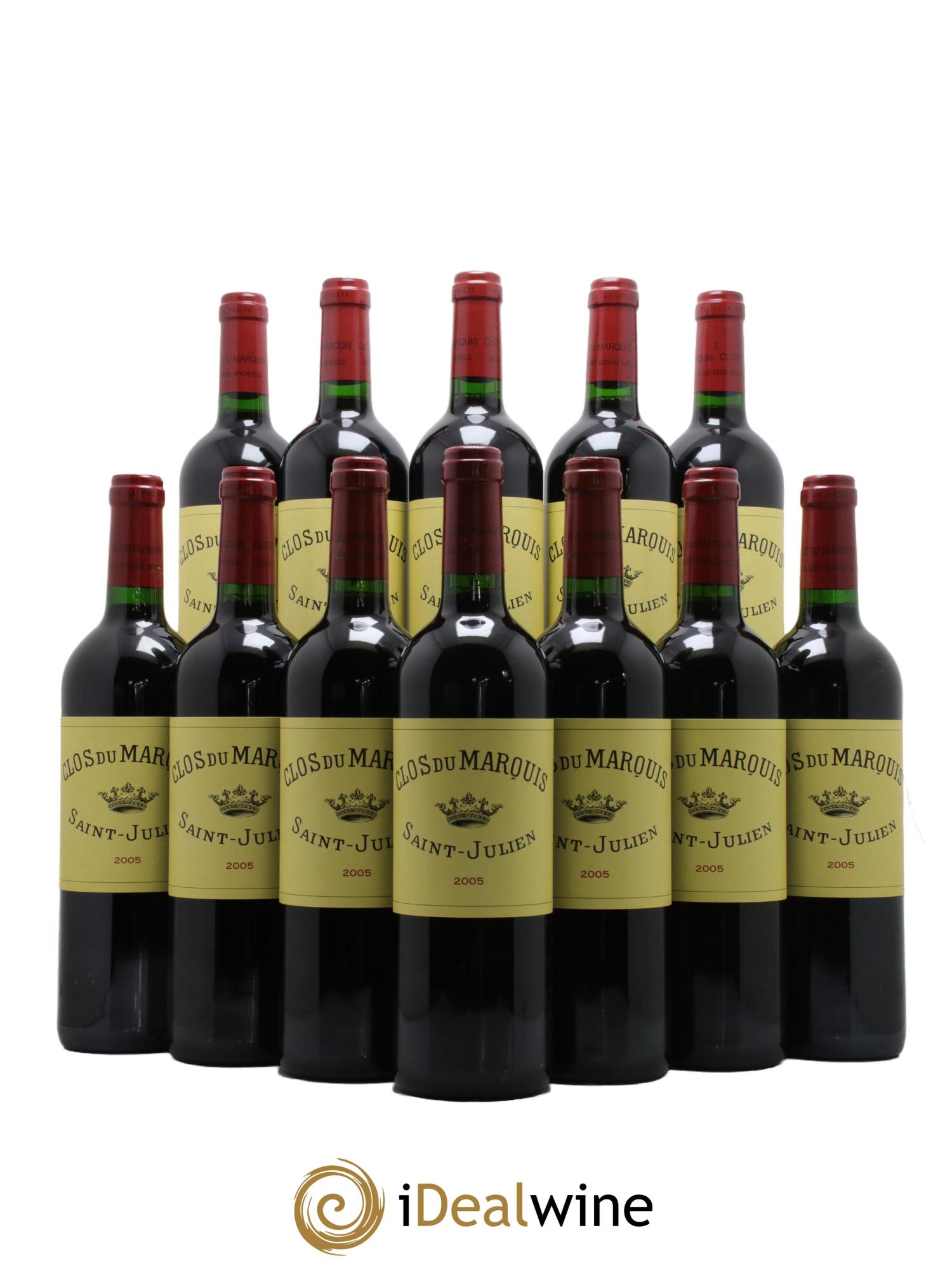 Clos du Marquis 2005 - Lot de 12 bouteilles - 0