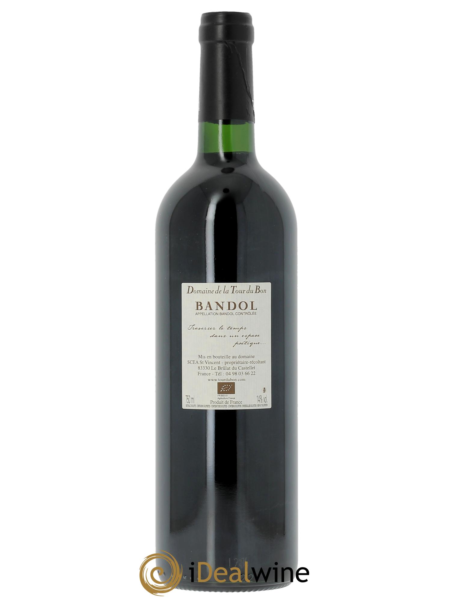 Bandol La Tour du Bon Saint Ferréol Agnès Henry 2019 - Posten von 1 Flasche - 1