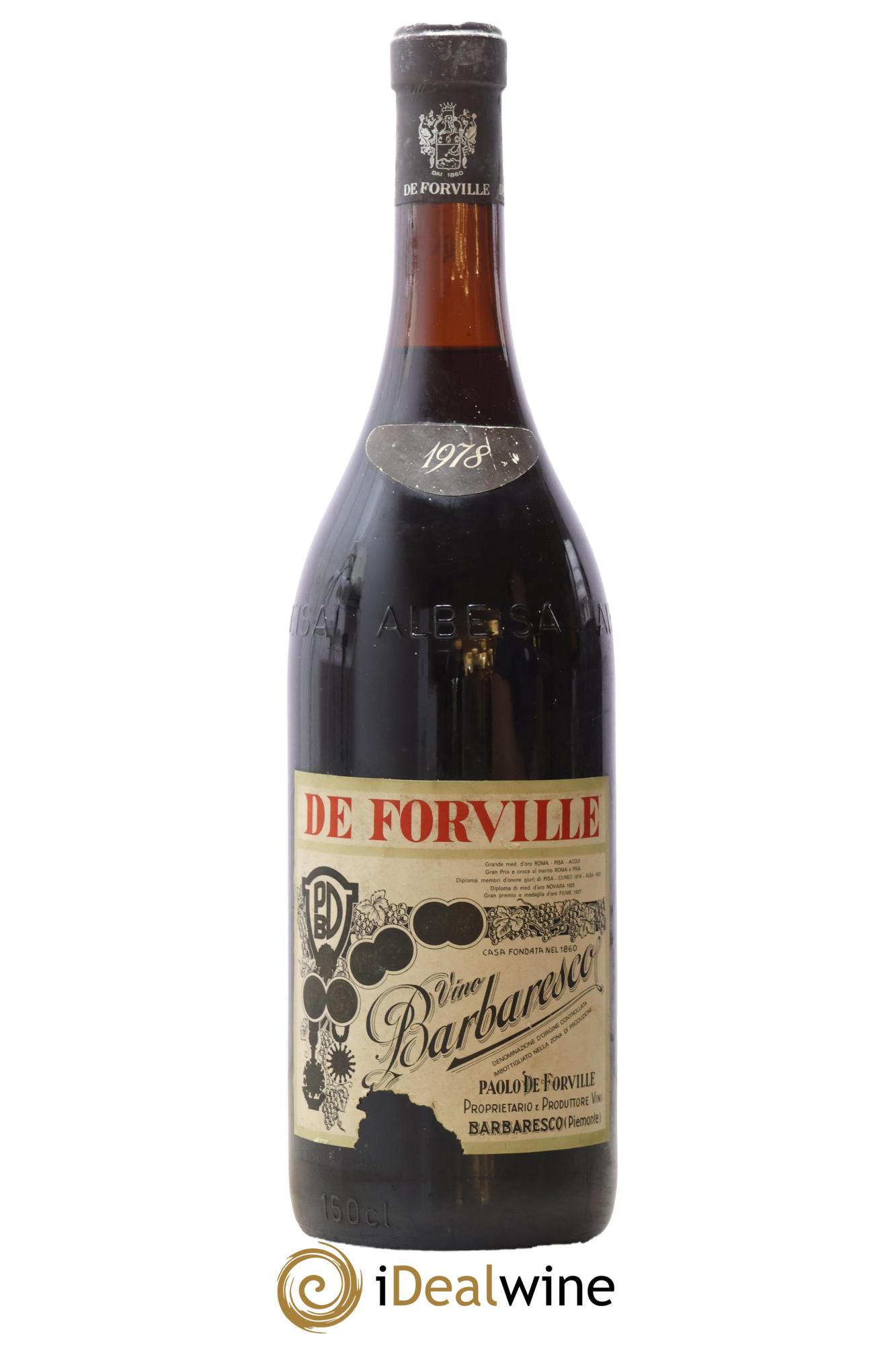 Barbaresco DOCG Casa de Forville 1978 - Lot de 1 magnum - 0