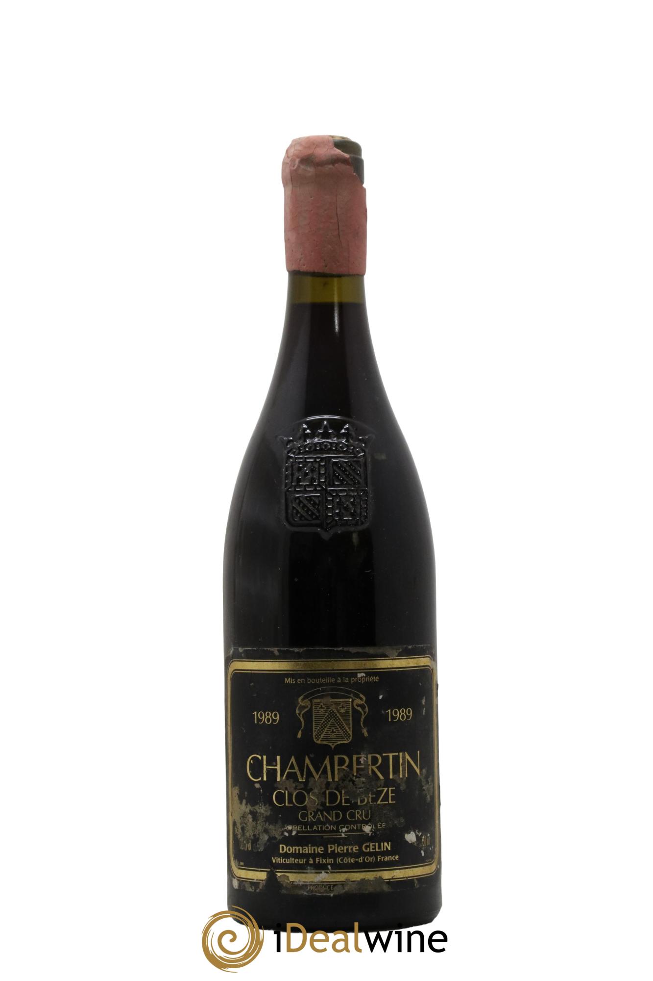 Chambertin Clos de Bèze Grand Cru Pierre Gelin 1989 - Lot de 1 bouteille - 0