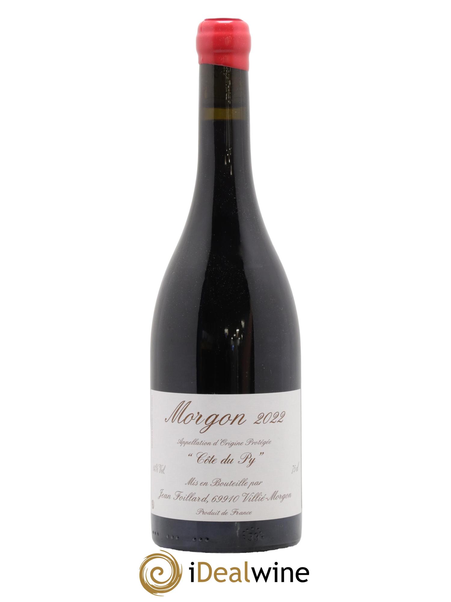 Morgon Côte du Py Jean Foillard 2022 - Lot of 1 bottle - 0