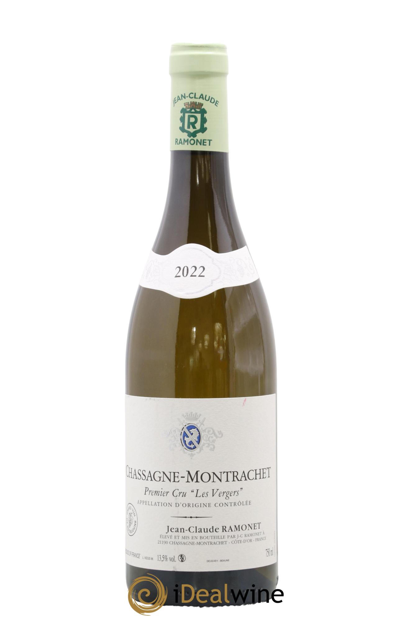 Chassagne-Montrachet 1er Cru Les Vergers Ramonet (Domaine) 2022 - Lot of 1 bottle - 0
