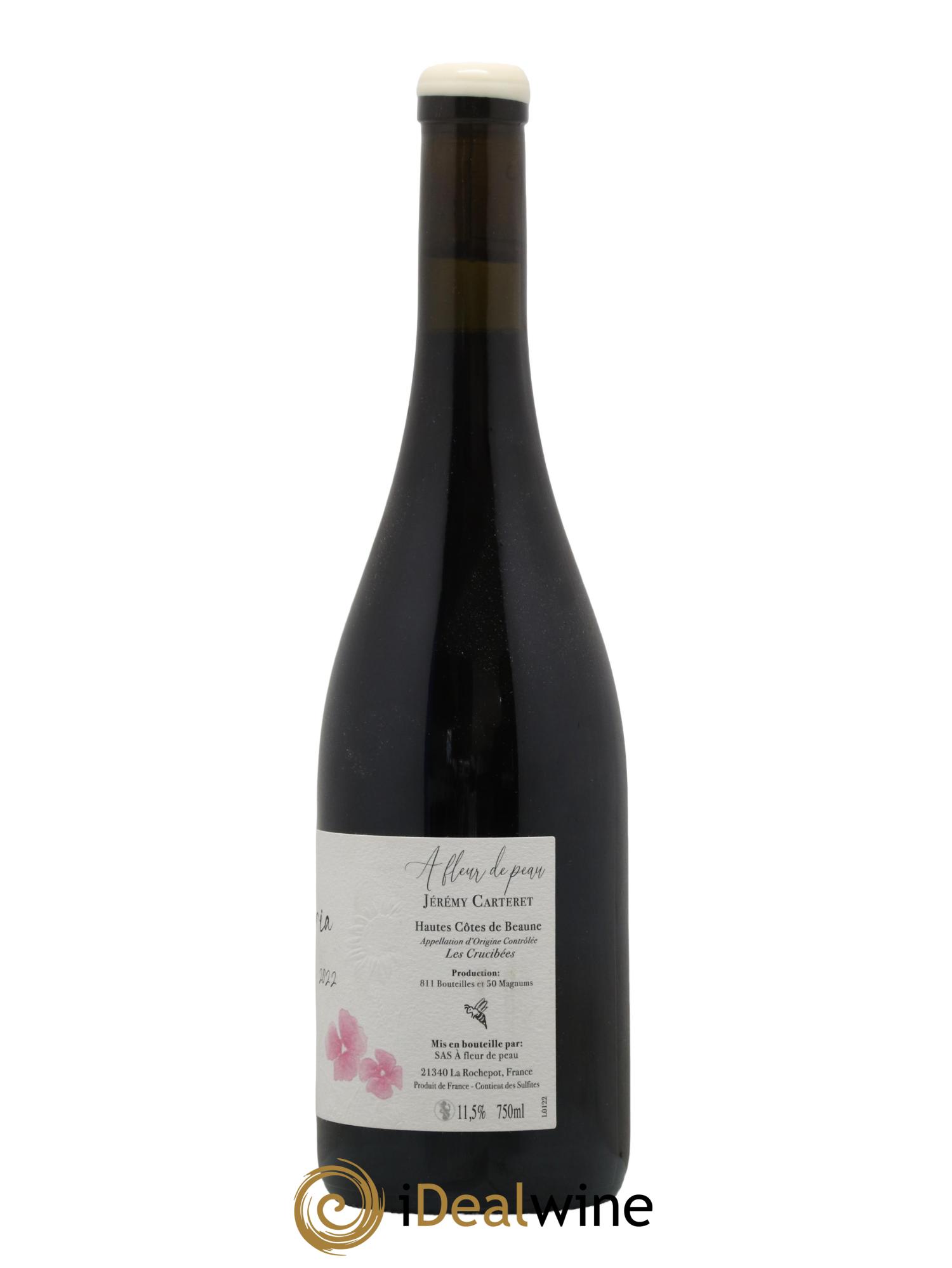 Hautes-Côtes de Beaune Euphoria Les Crucibées Jérémy Carteret 2022 - Lot de 1 bouteille - 1