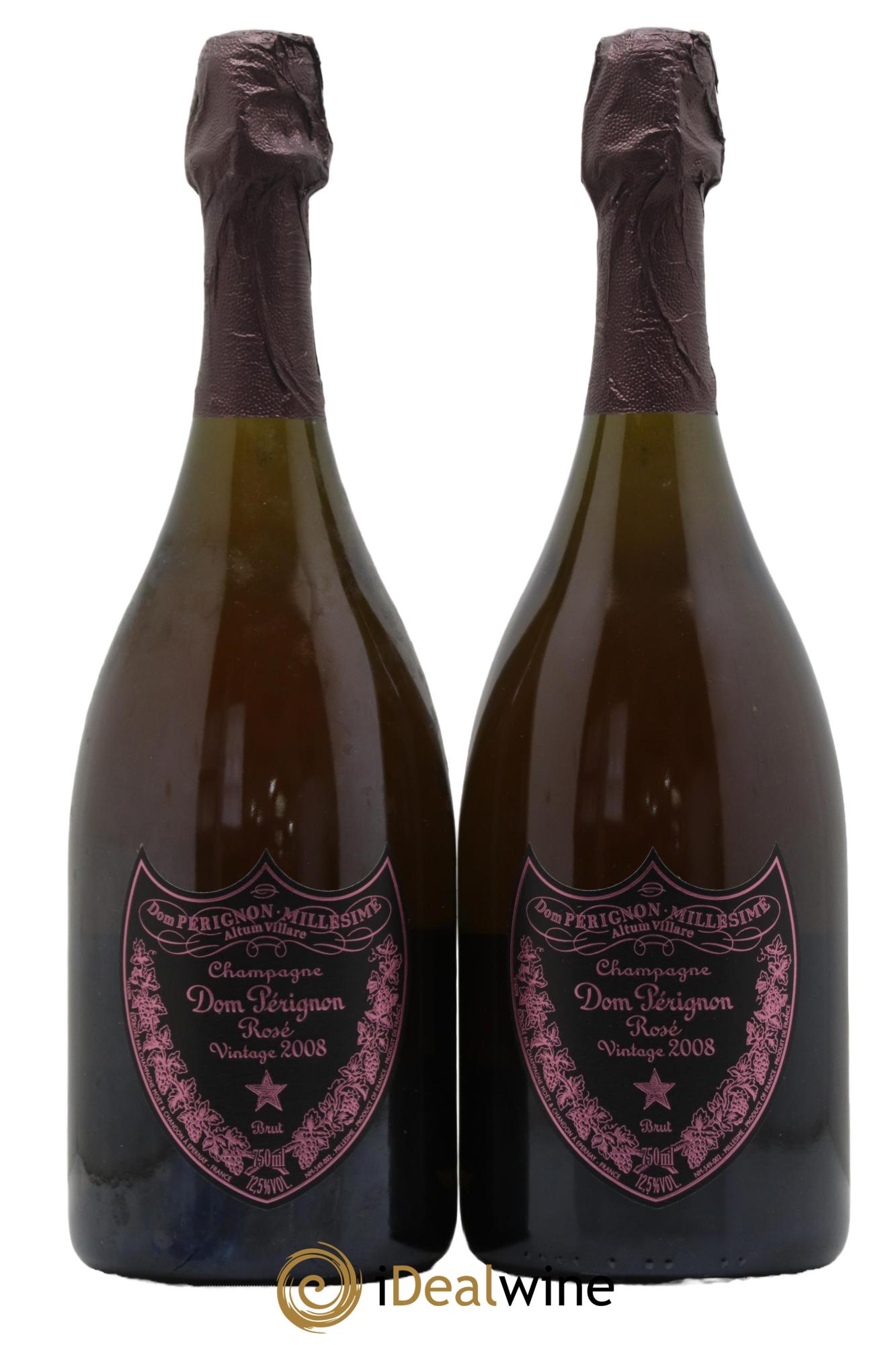 Brut Dom Pérignon 2008 - Lotto di 2 bottiglie - 0