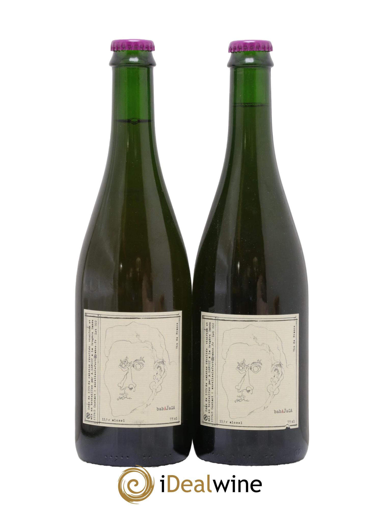 Vin de France Babajaga Aurélien Lefort 2022 - Lot de 2 bouteilles - 0