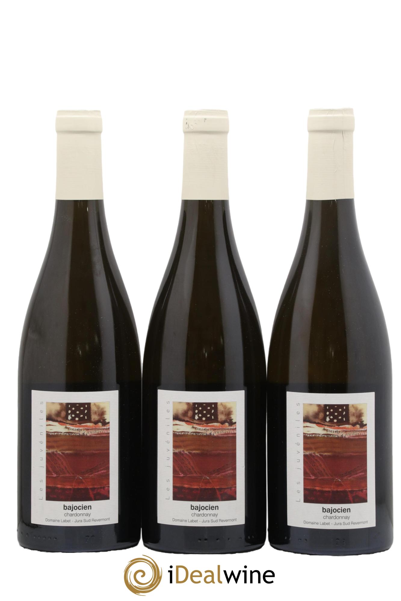 Côtes du Jura Chardonnay Bajocien Romain - Julien - Charline Labet 2022 - Lot de 3 bouteilles - 0