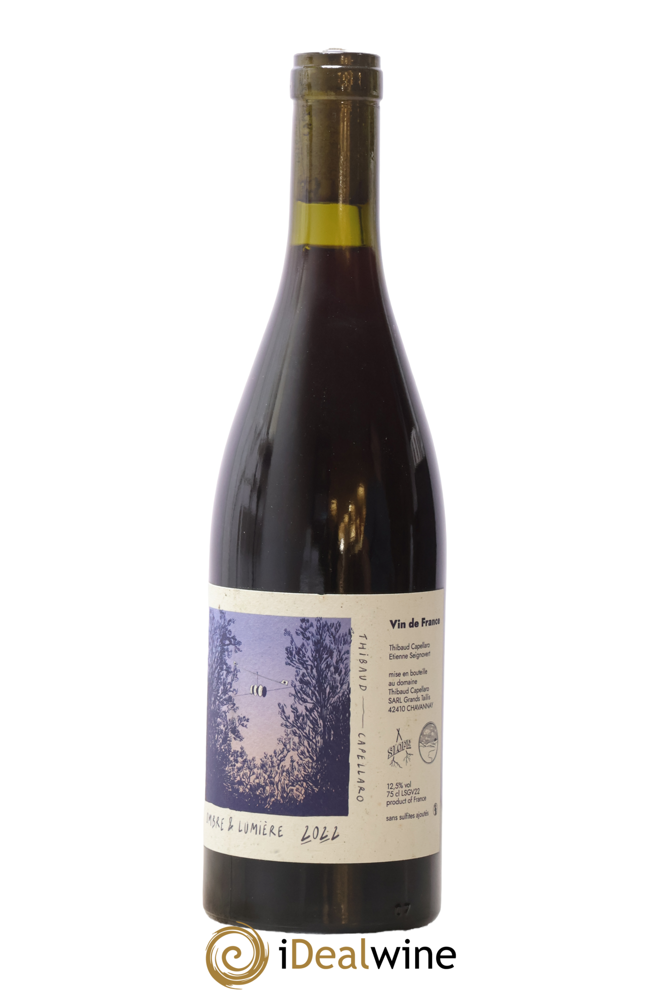 Vin de France Ombre & Lumière Thibaud Capellaro & Etienne Seignovert 2022 - Posten von 1 Flasche - 0