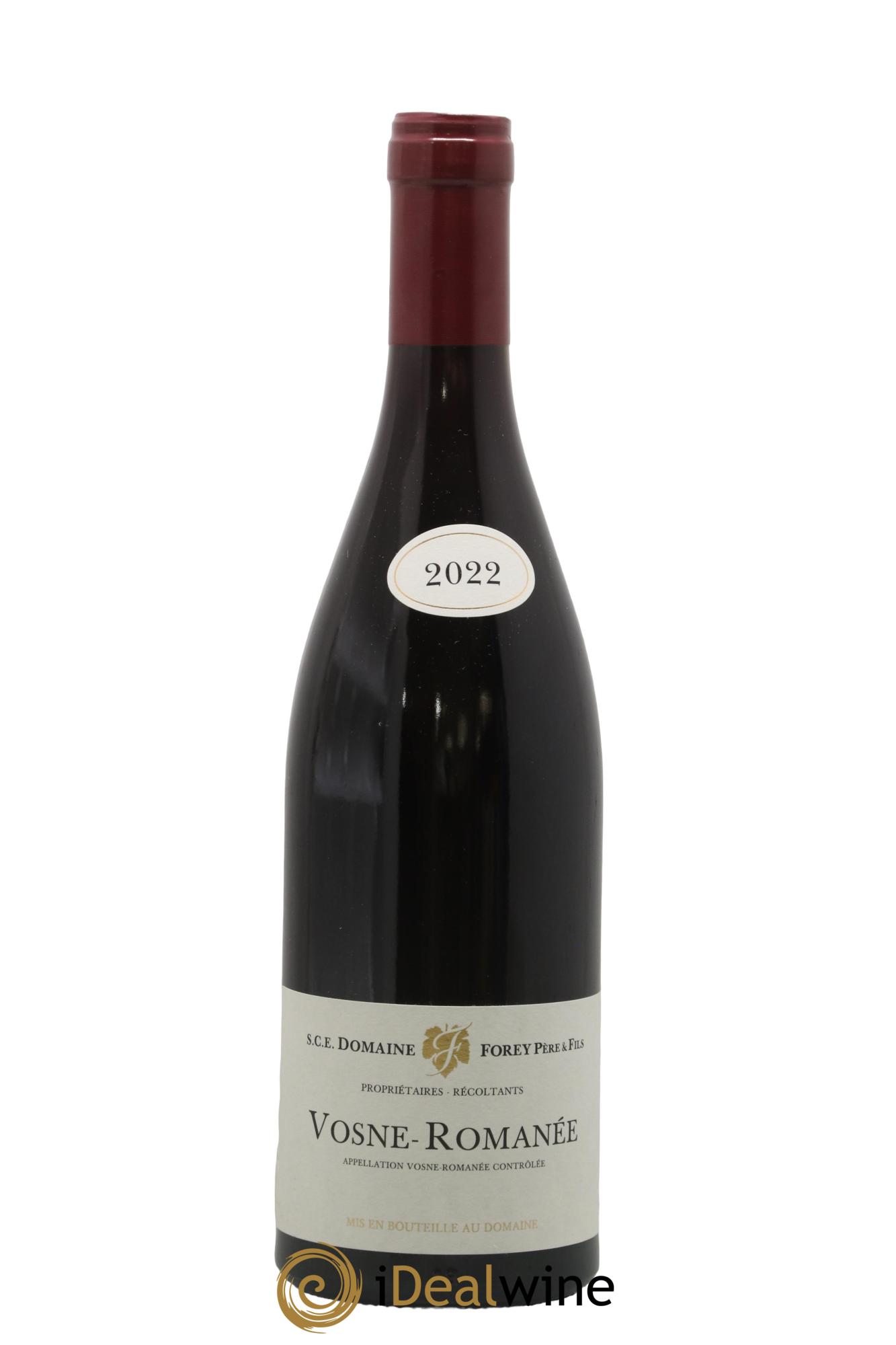 Vosne-Romanée Forey Père et Fils (Domaine) 2022 - Lot de 1 bouteille - 0