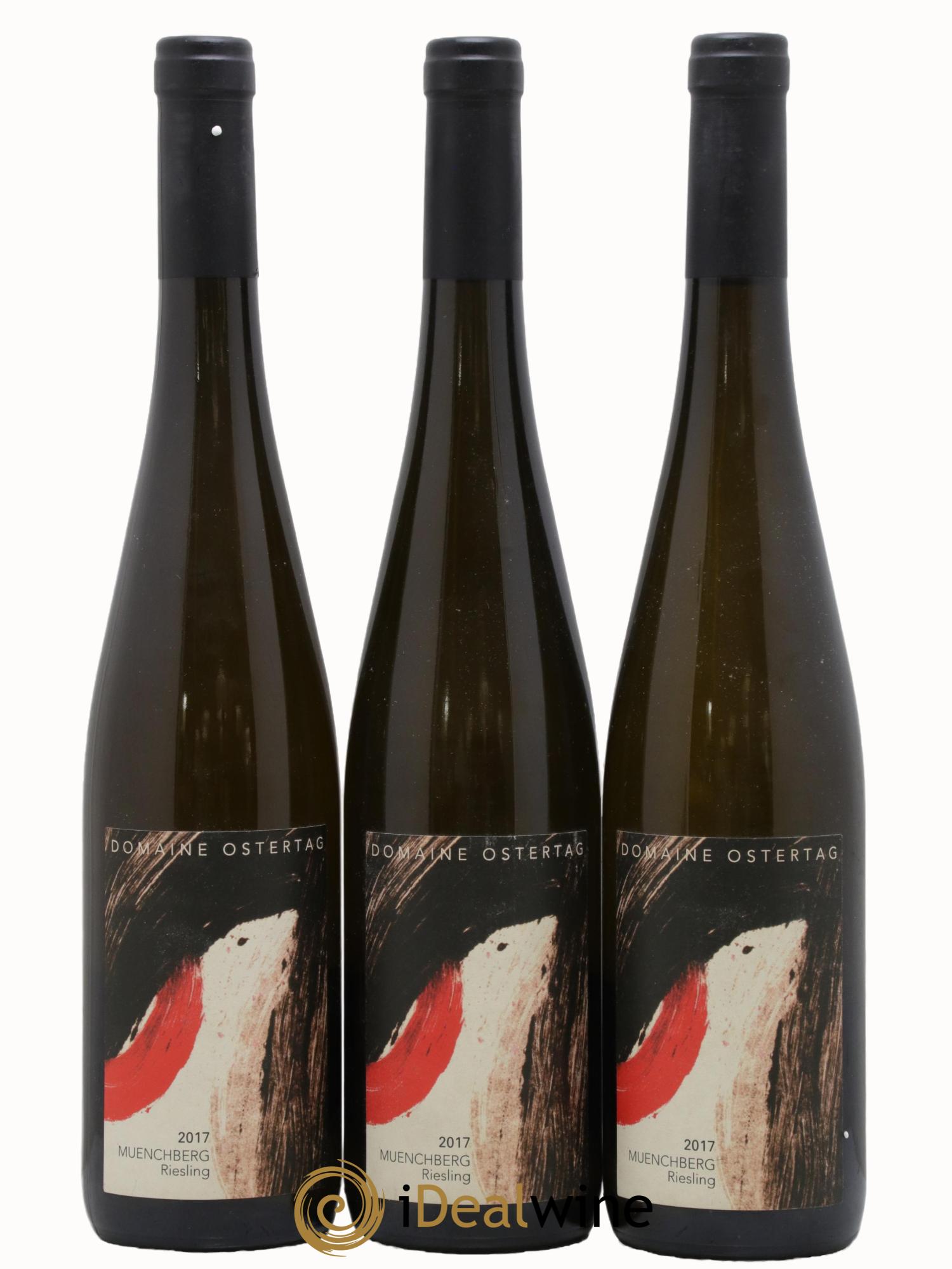 Alsace Riesling Grand Cru Muenchberg Ostertag (Domaine) 2017 - Posten von 3 Flaschen - 0