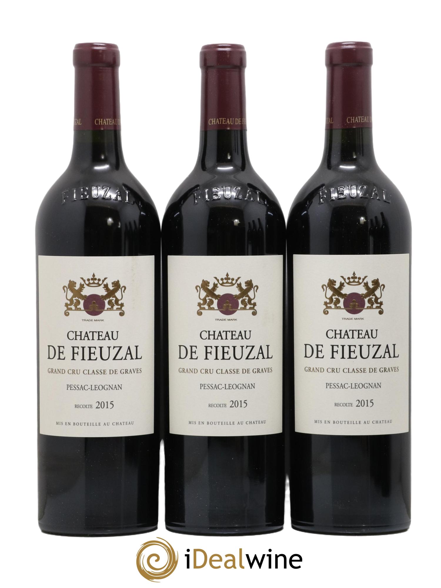 Château de Fieuzal Cru Classé de Graves 2015 - Lot de 6 bouteilles - 2