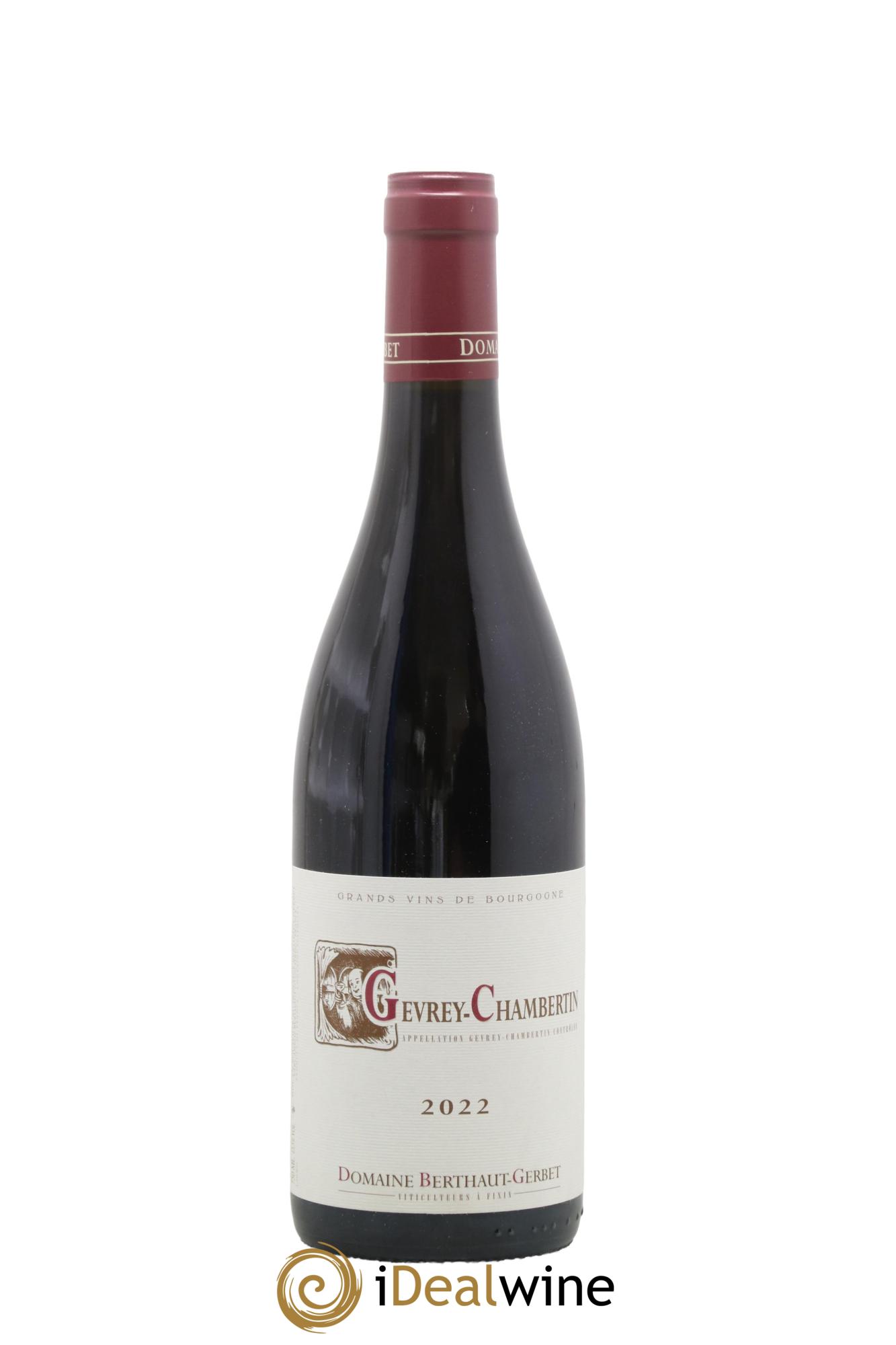 Gevrey-Chambertin Berthaut Gerbet (Domaine) 2022 - Lot de 1 bouteille - 0