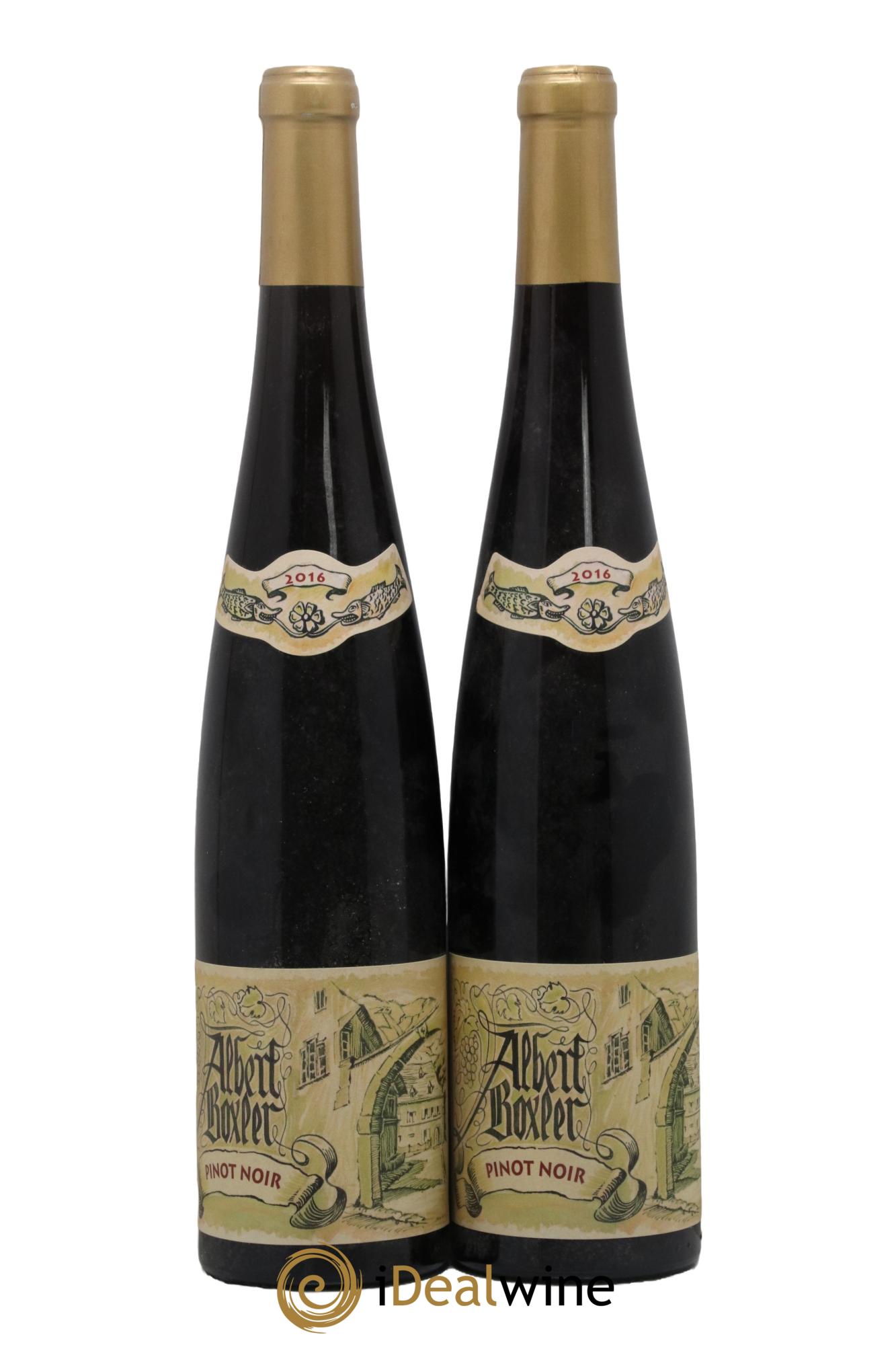 Alsace Pinot Noir Albert Boxler 2016 - Posten von 2 Flaschen - 0