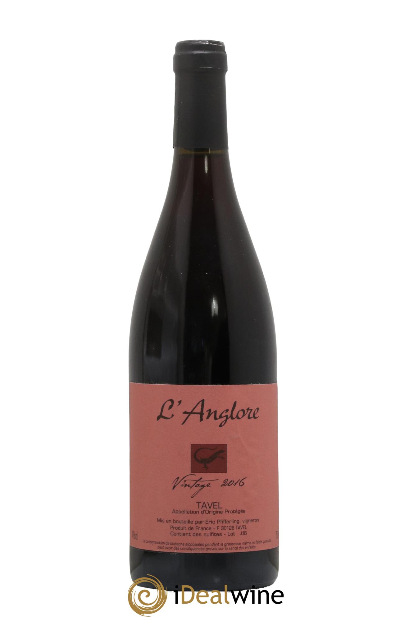 Tavel Vintage L'Anglore 2016 - Posten von 1 Flasche - 0