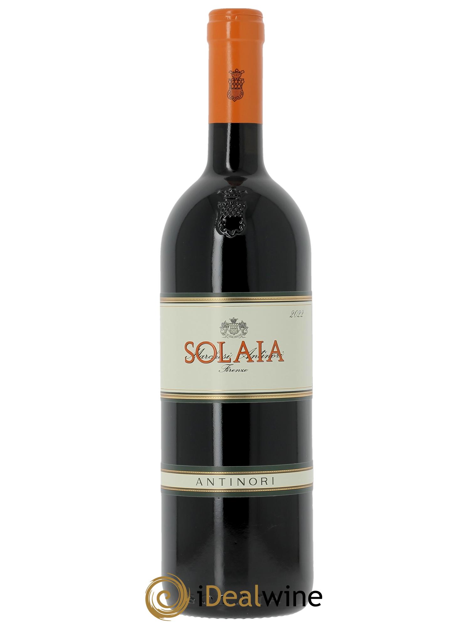 Toscana IGT Solaia Tenuta Tignanello - Marchesi Antinori (CBO à partir de 3 bts) 2022 - Lot de 1 bouteille - 0