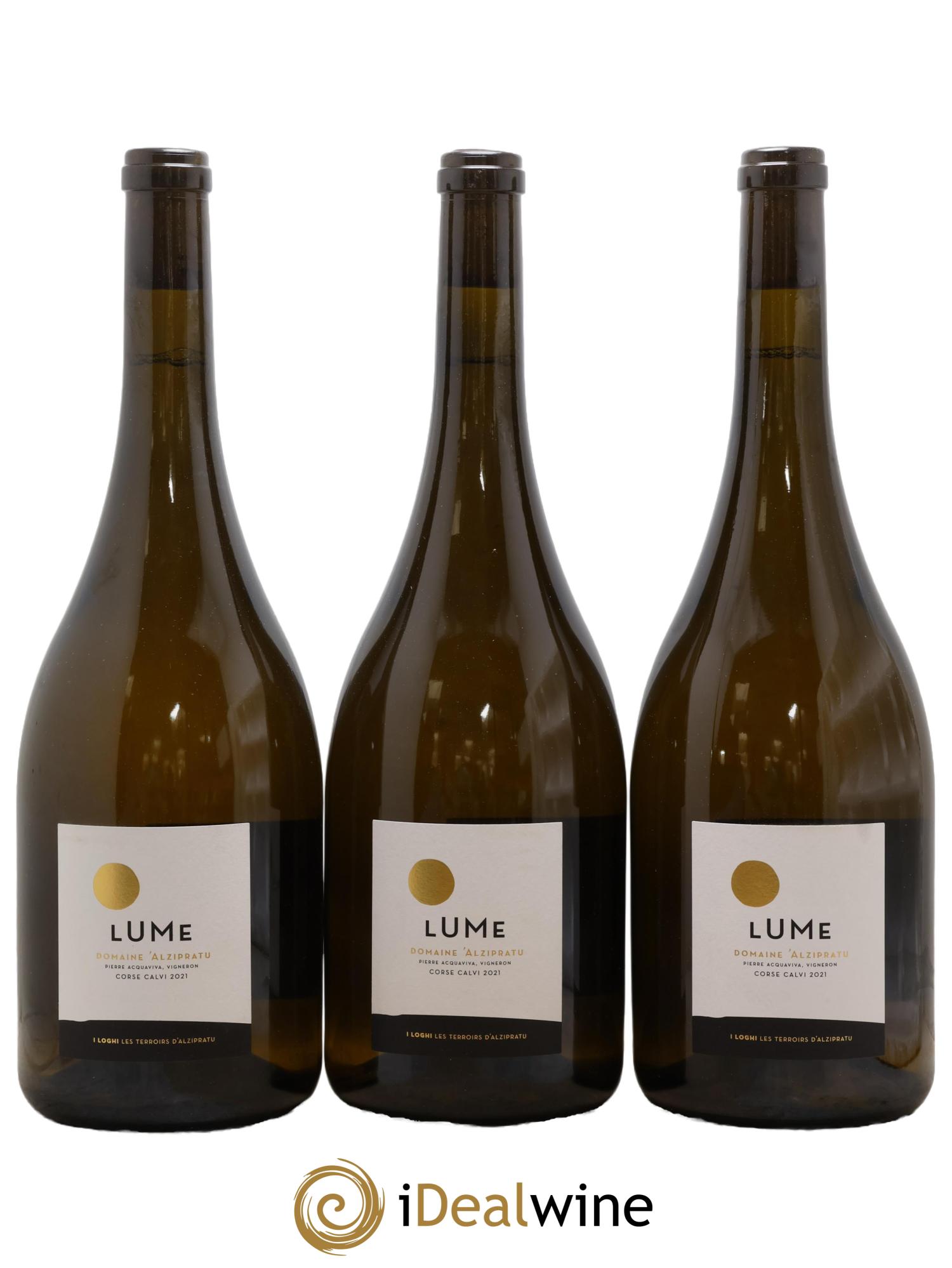 Vin de Corse Calvi Lume Domaine Alzipratu 2021 - Lotto di 3 magnum - 0