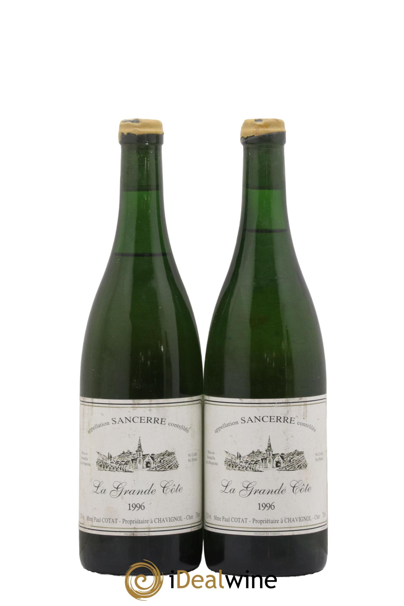 Sancerre La Grande Côte François Cotat 1996 - Lot de 2 bouteilles - 0