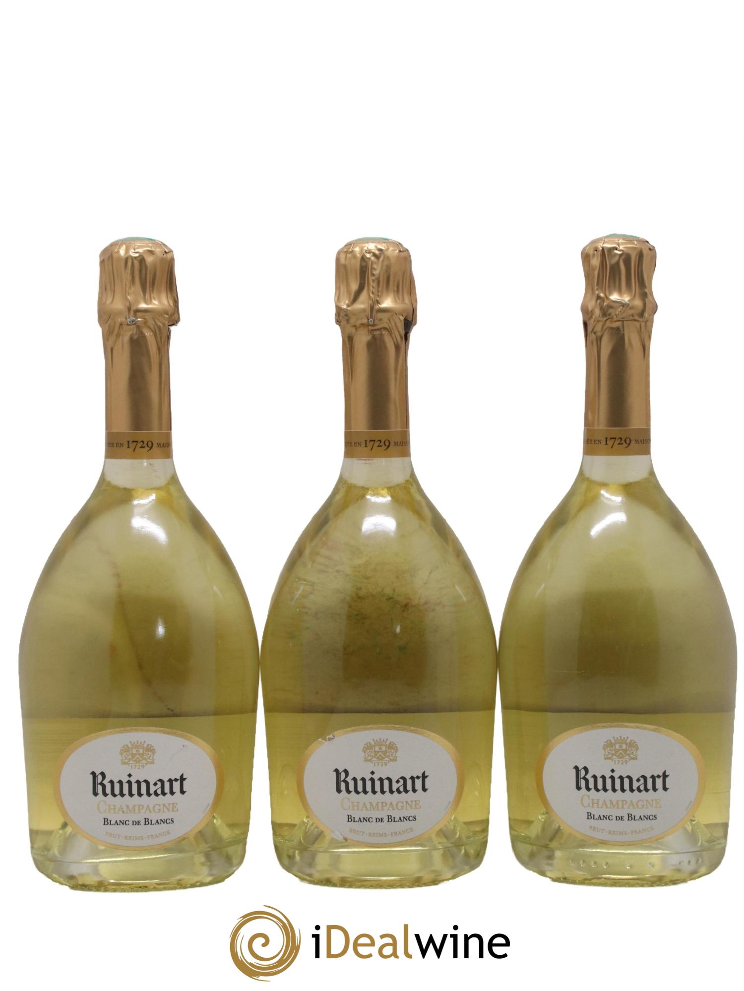 Blanc de Blancs Brut Ruinart - Lot de 3 bouteilles - 0