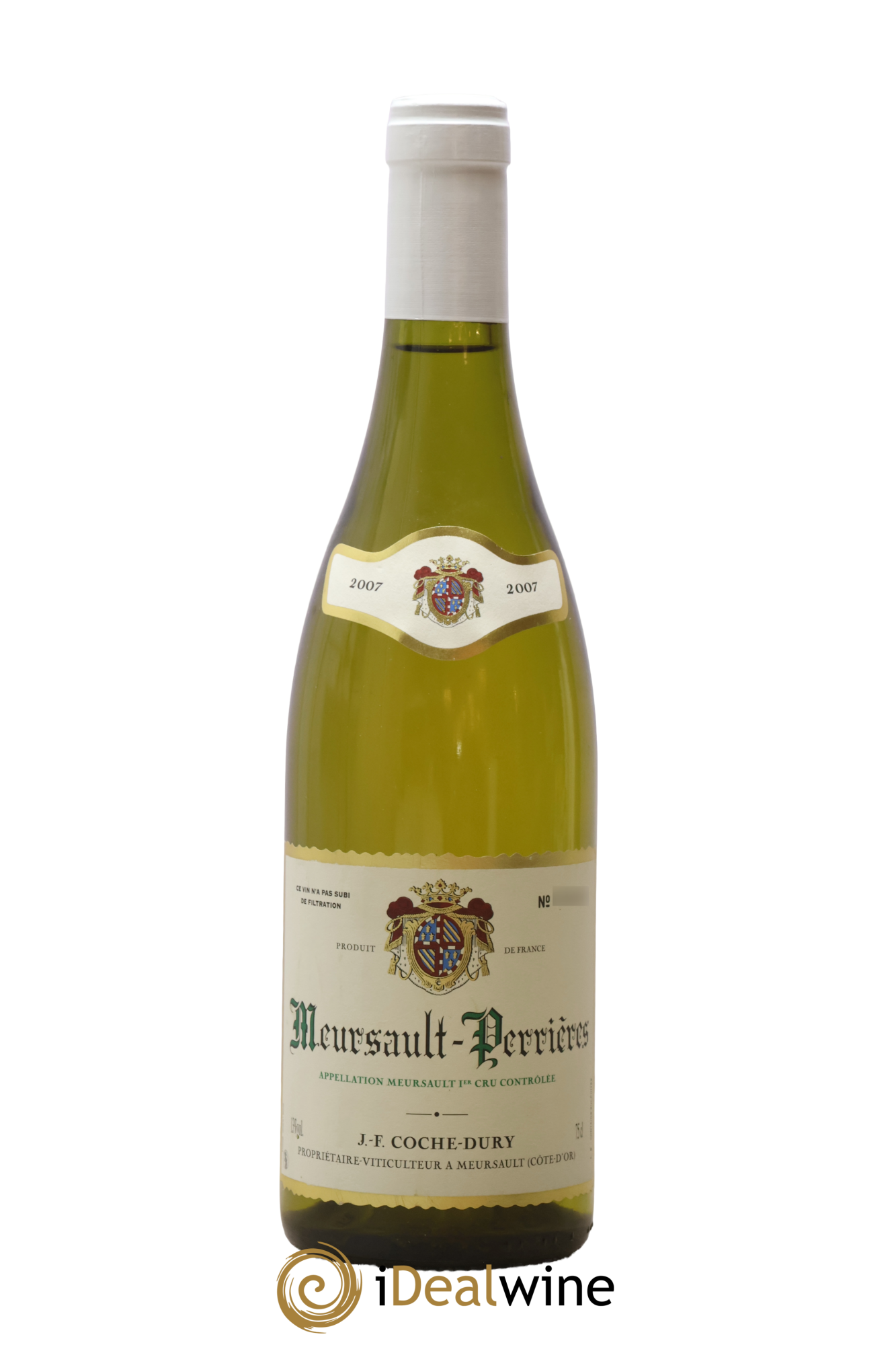 Meursault 1er Cru Perrières Coche Dury (Domaine) 2007 - Lotto di 1 bottiglia - 0