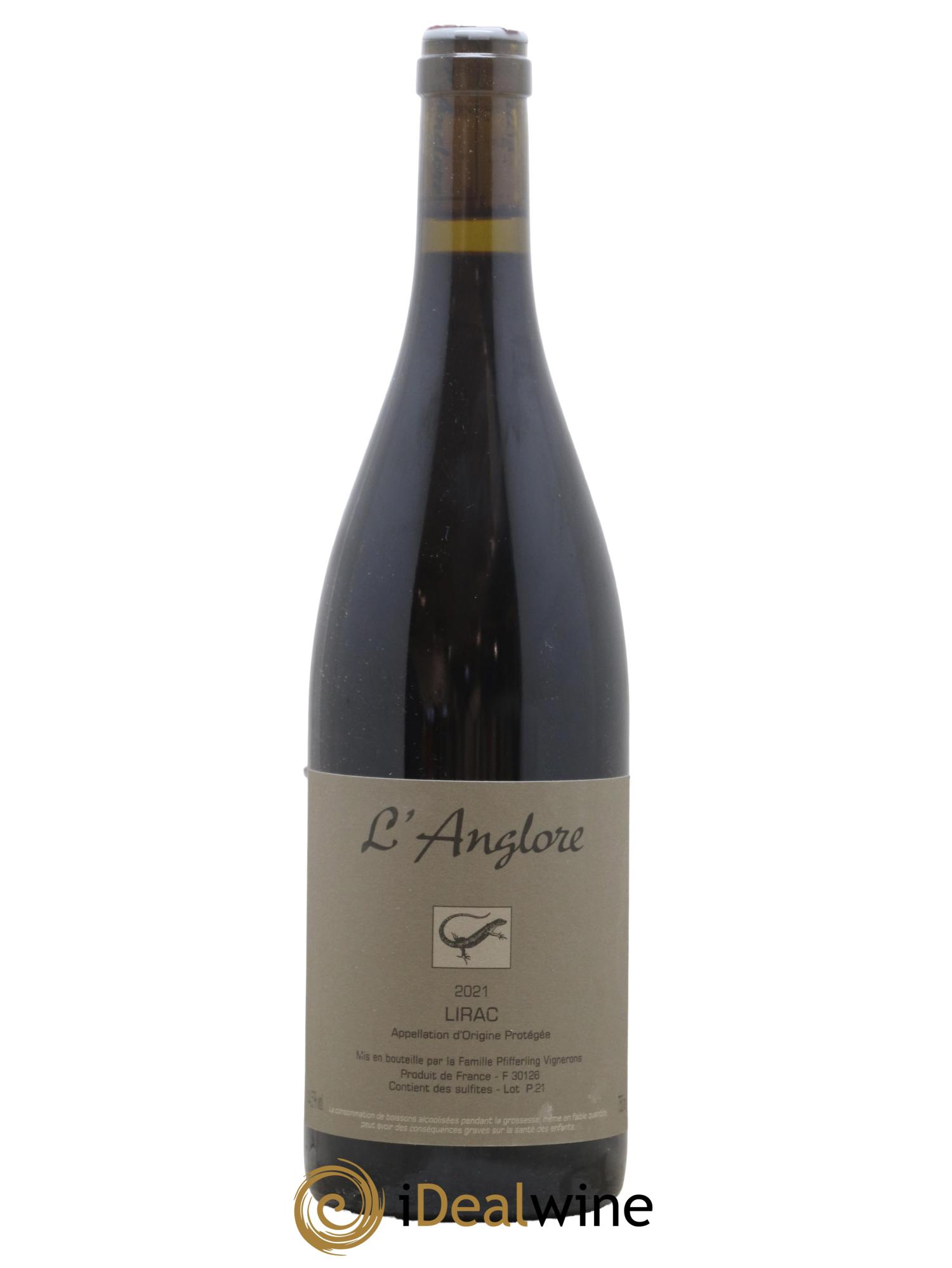 Lirac L'Anglore 2021 - Lot de 1 bouteille - 0