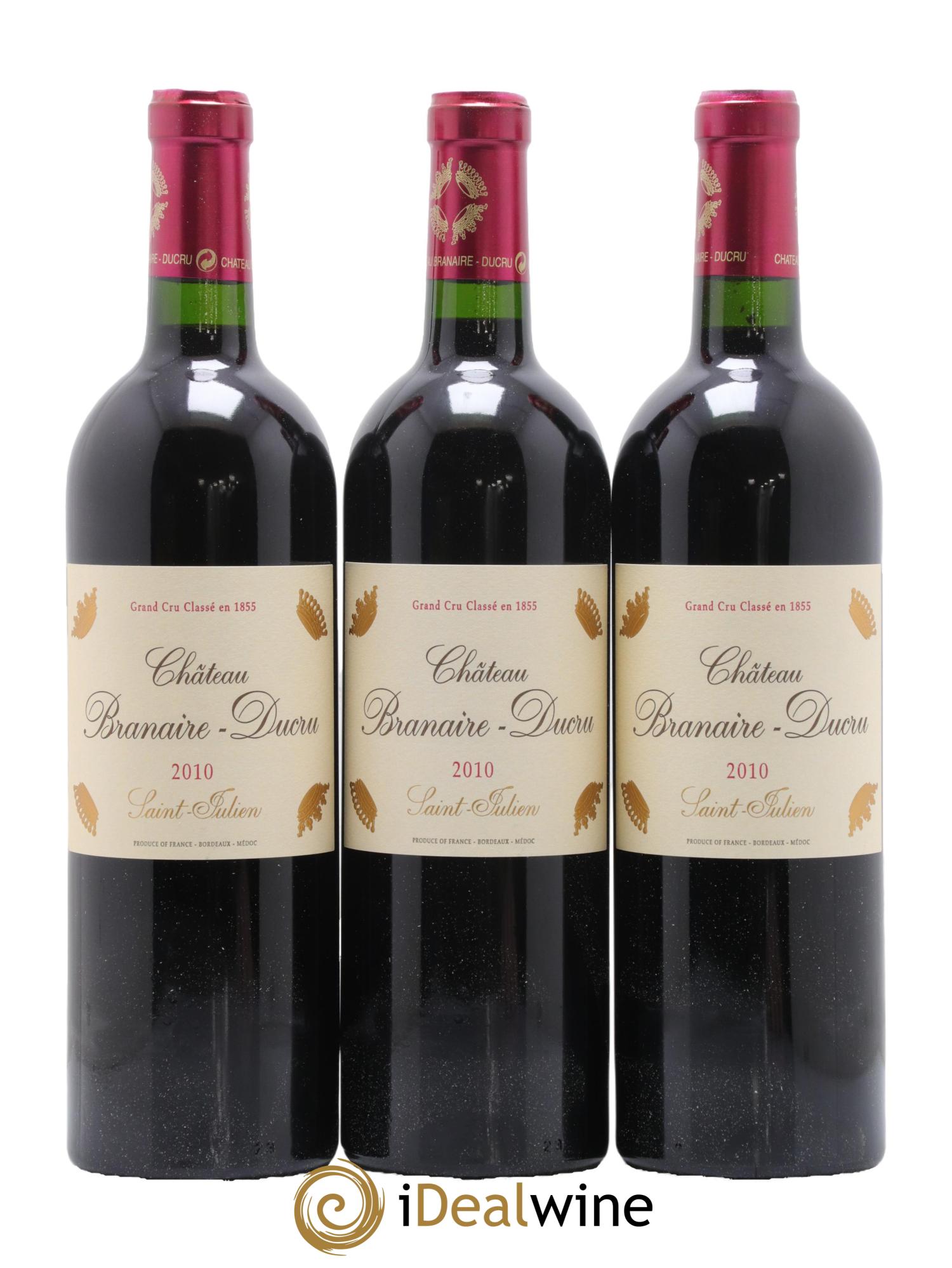 Château Branaire Ducru 4ème Grand Cru Classé  2010 - Lot de 12 bouteilles - 3