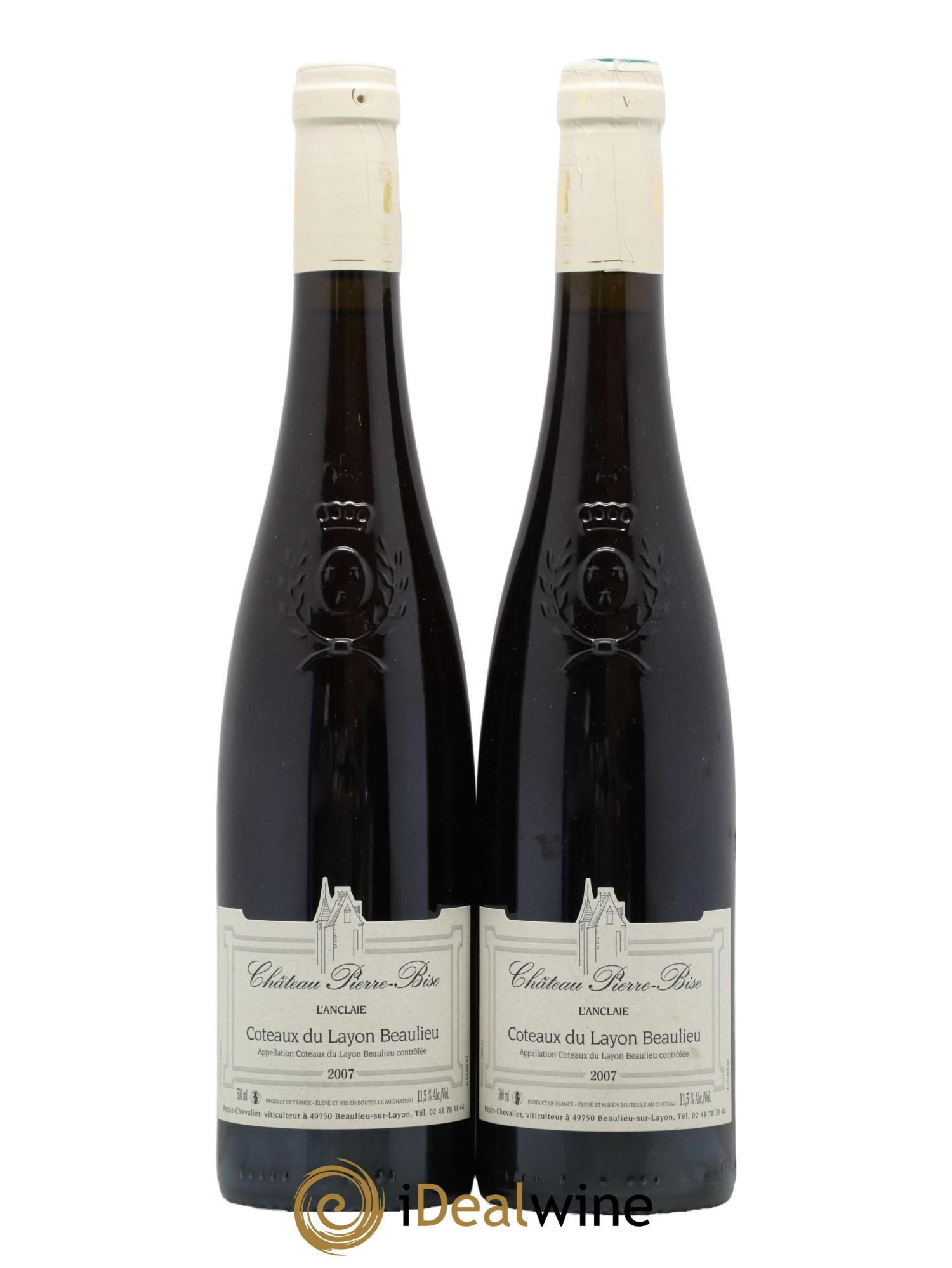 Coteaux du Layon L'Anclaie Chateau Pierre Bise 2007 - Posten von 2 Format 50cls - 0