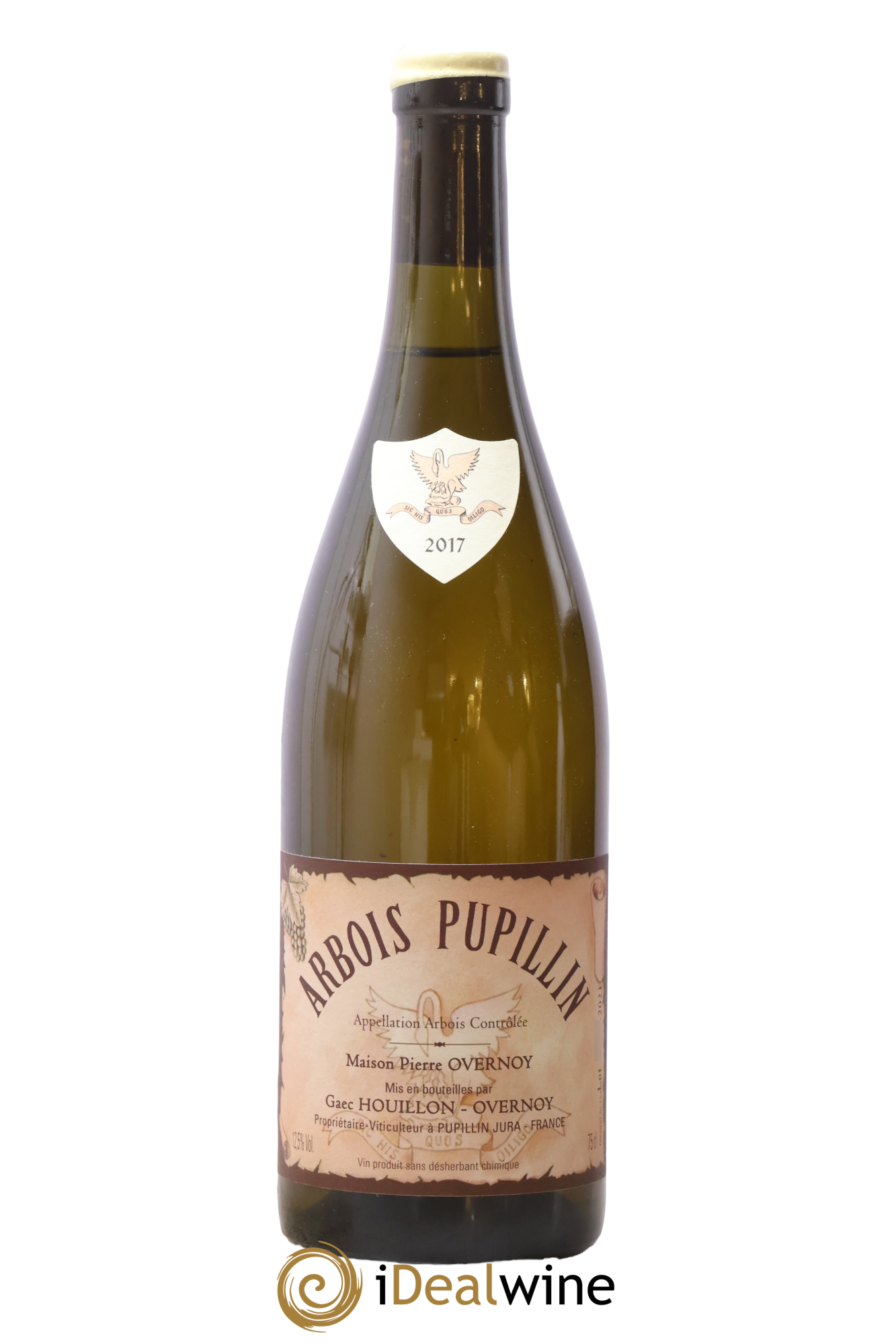 Arbois-Pupillin Chardonnay (cire blanche) Overnoy-Houillon (Domaine) 2017 - Lot de 1 bouteille - 0