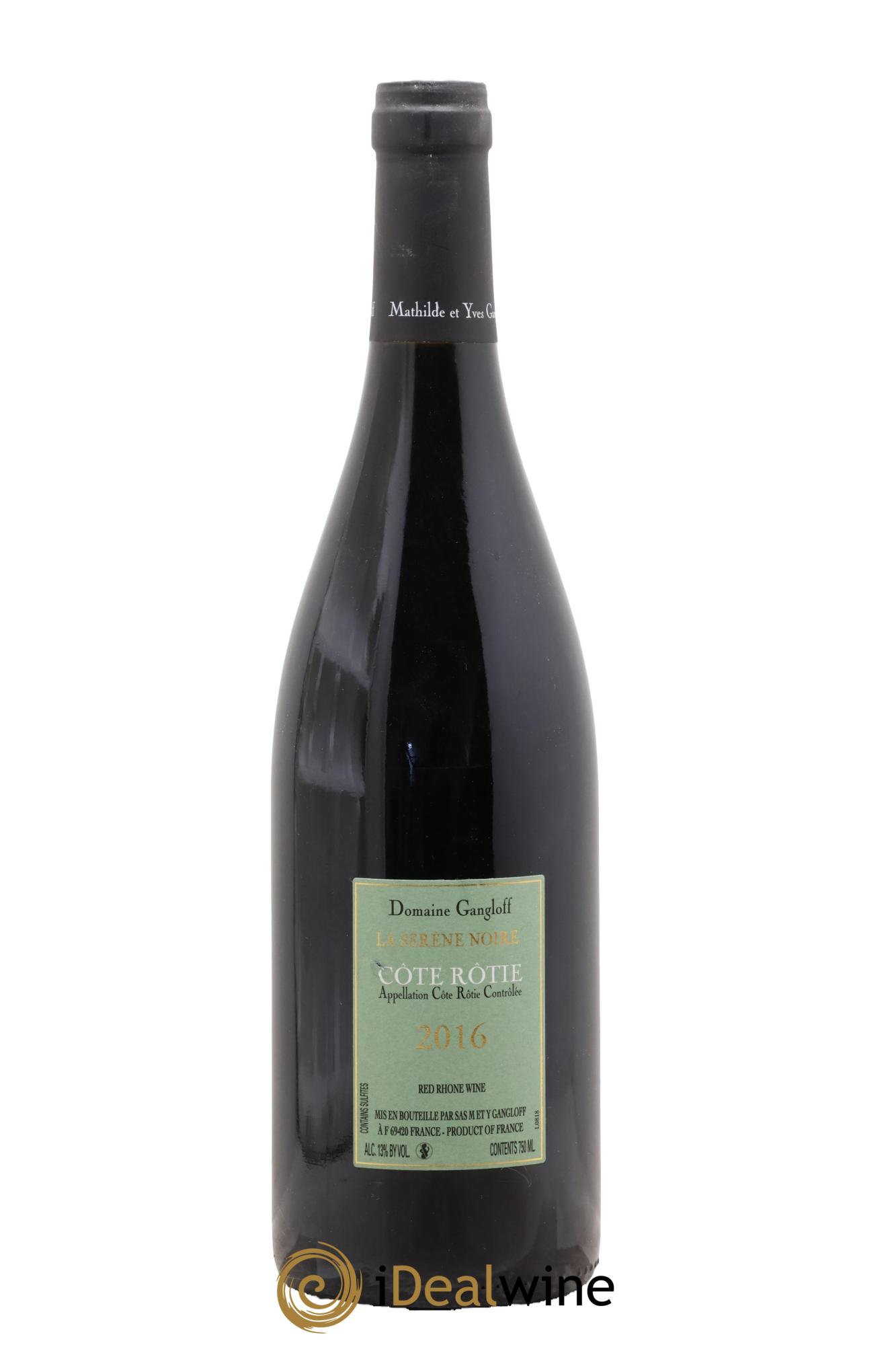 Côte-Rôtie La Sereine Noire Gangloff (Domaine) 2016 - Lot de 1 bouteille - 1