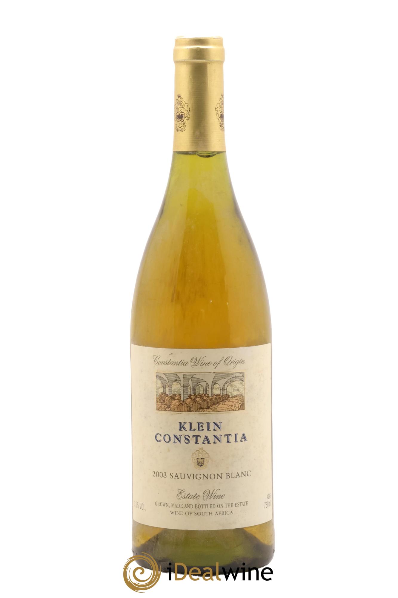 Afrique du Sud Sauvignon Klein Constantia L. Jooste 2003 - Lot of 1 bottle - 0