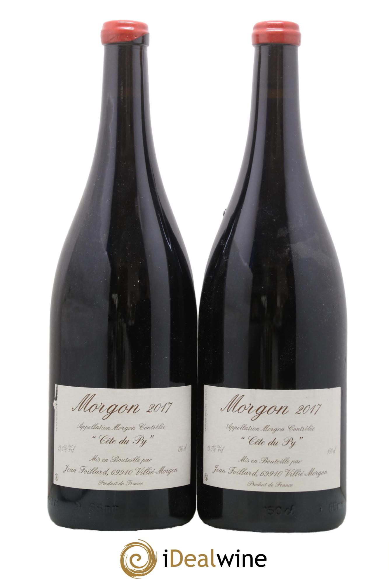Morgon Côte du Py Jean Foillard 2017 - Lotto di 2 magnum - 0
