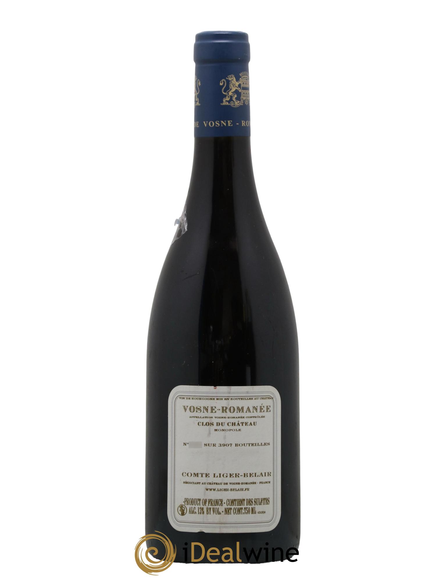 Vosne-Romanée Clos du Château Comte Liger-Belair (Domaine du) 2014 - Lot de 1 bouteille - 1