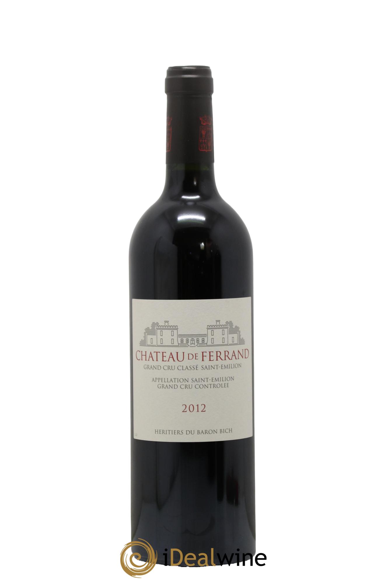 Château de Ferrand Grand Cru Classé 2012 - Lotto di 1 bottiglia - 0