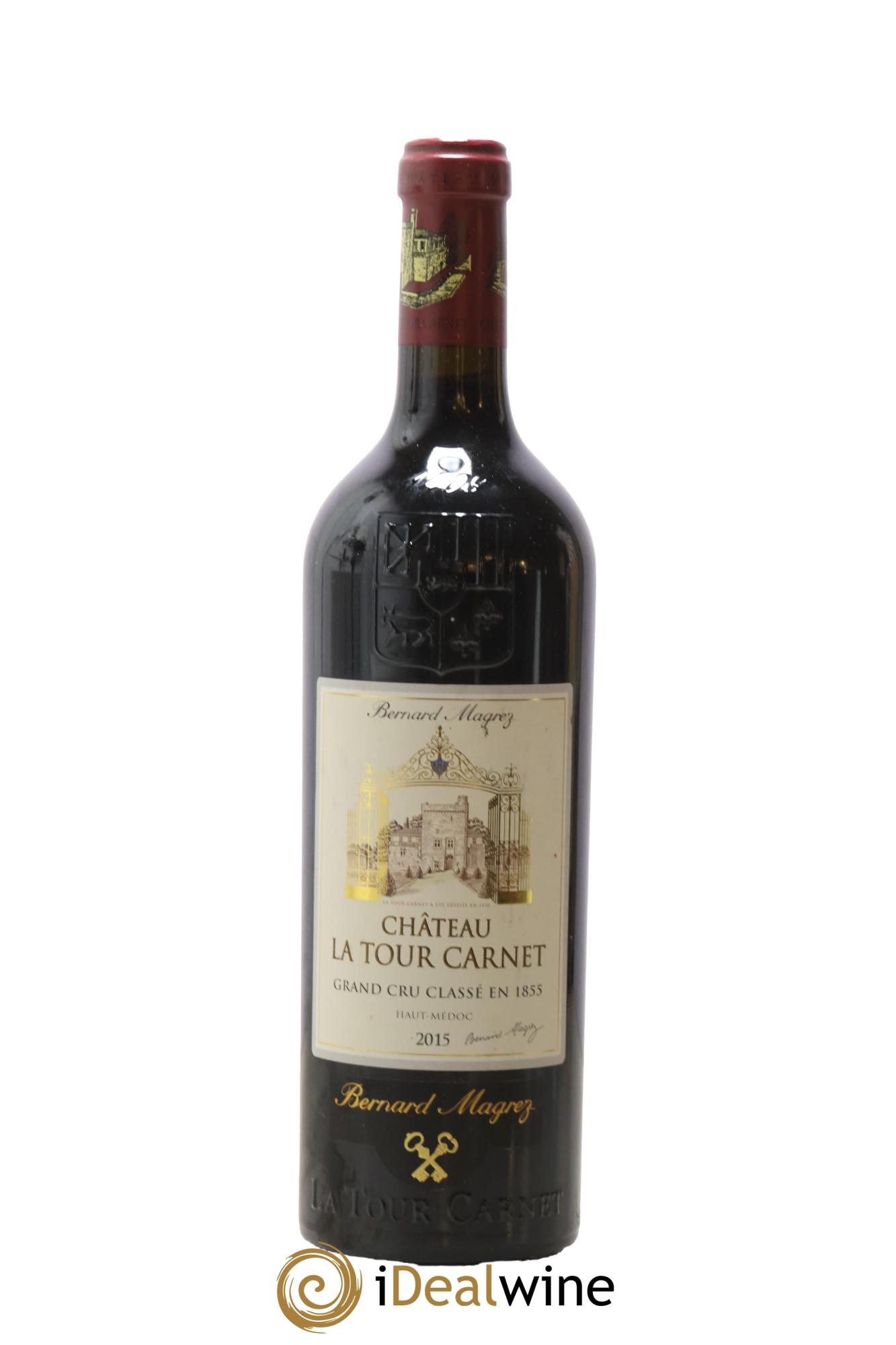 Château la Tour Carnet 4ème Grand Cru Classé 2015 - Lotto di 1 bottiglia - 0