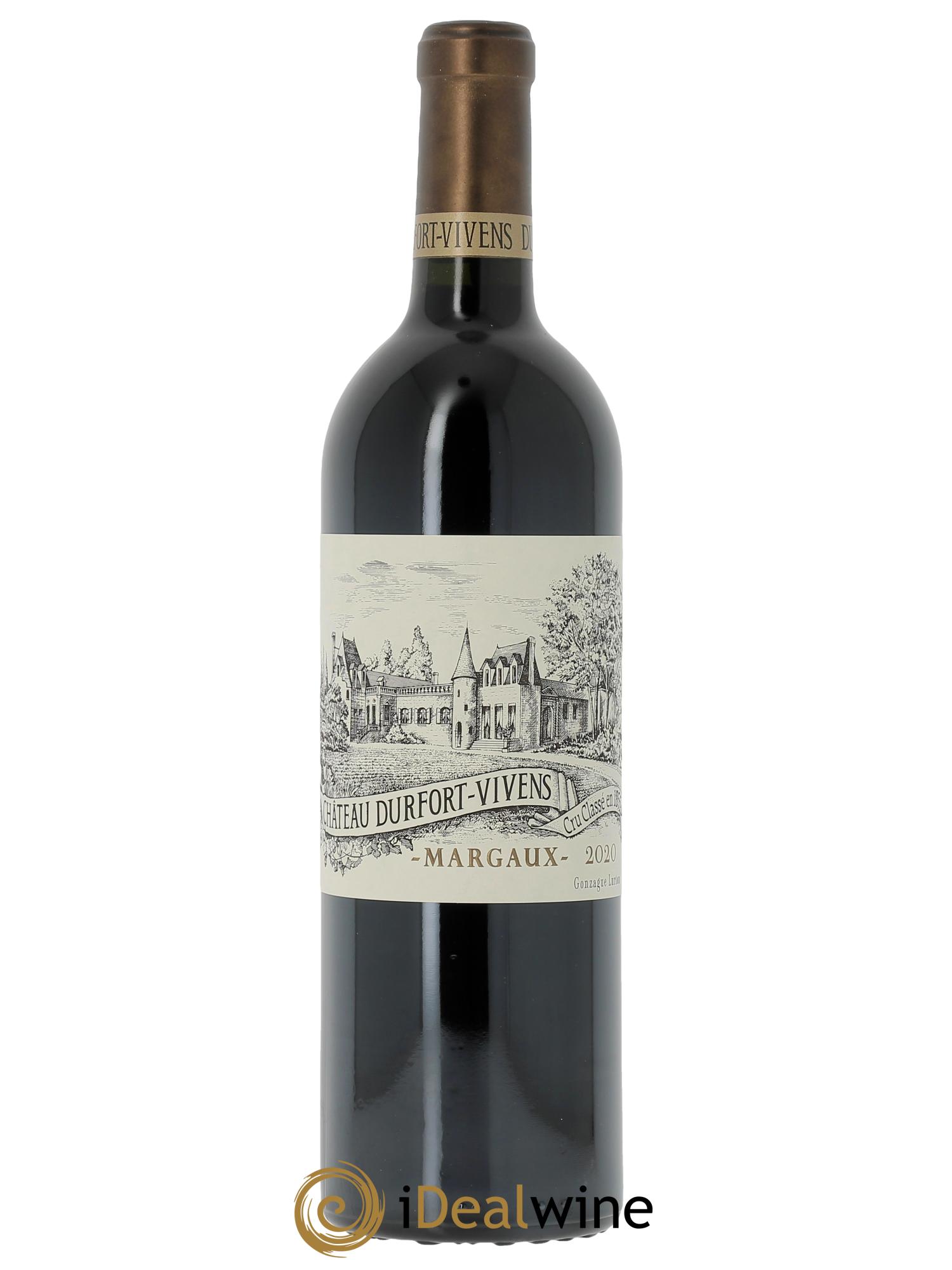 Château Durfort Vivens 2ème Grand Cru Classé (CBO à partir de 3 bts) 2020 - Lot de 1 bouteille - 0