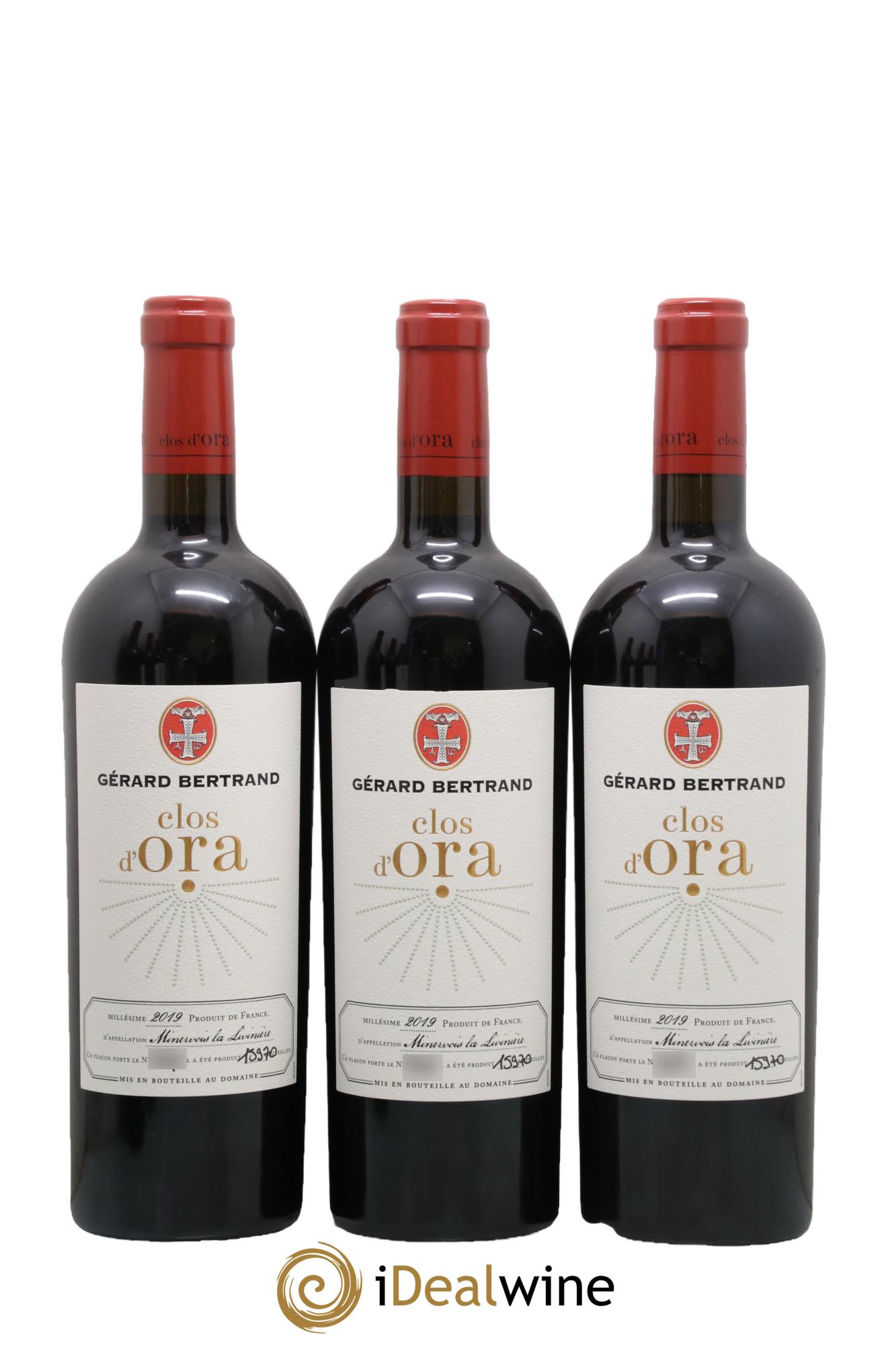 Minervois La Livinière Clos d'Ora Gérard Bertrand 2019 - Lot of 6 bottles - 1