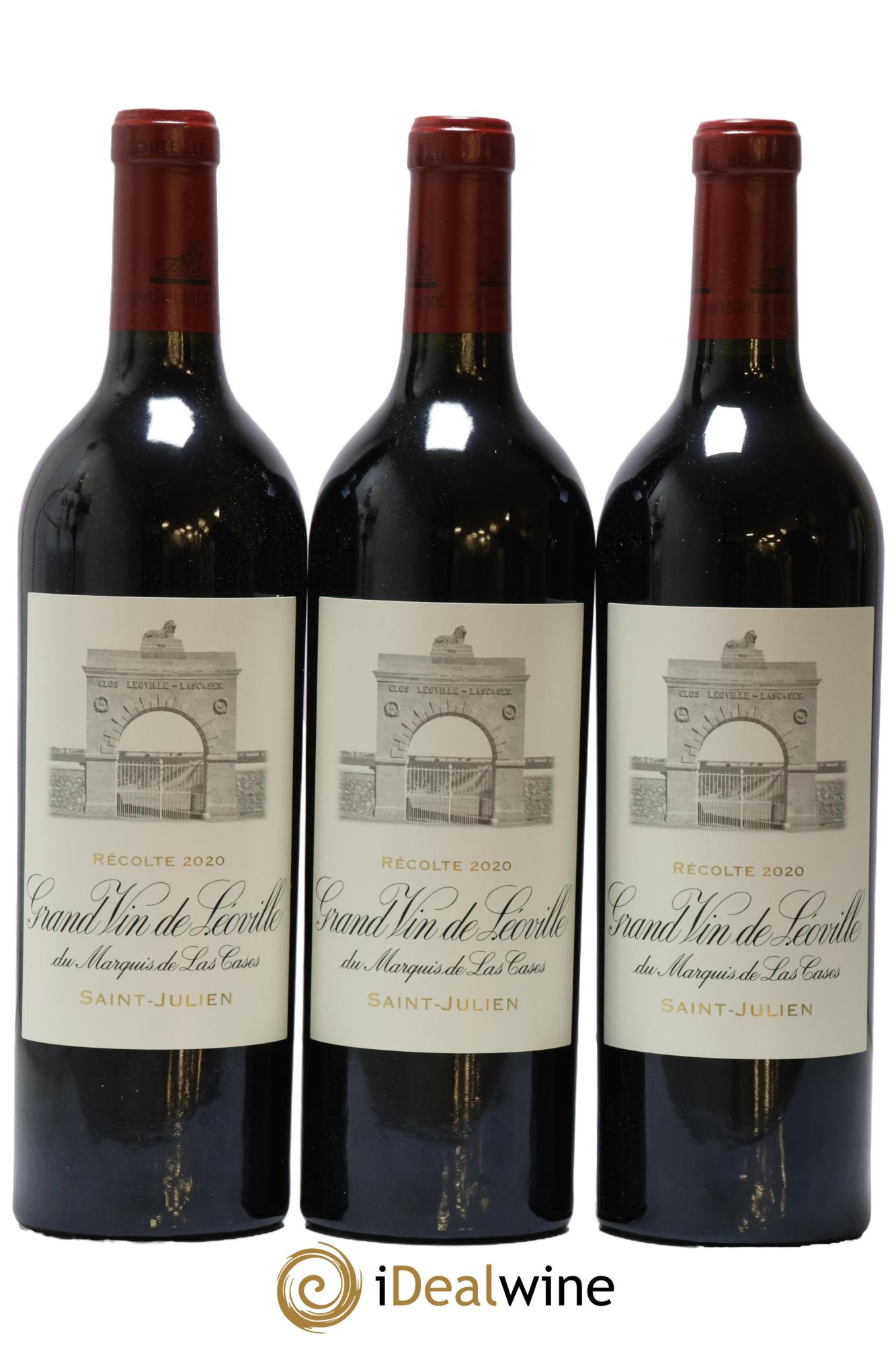 Château Léoville Las Cases 2ème Grand Cru Classé 2020 - Lot de 6 bouteilles - 1