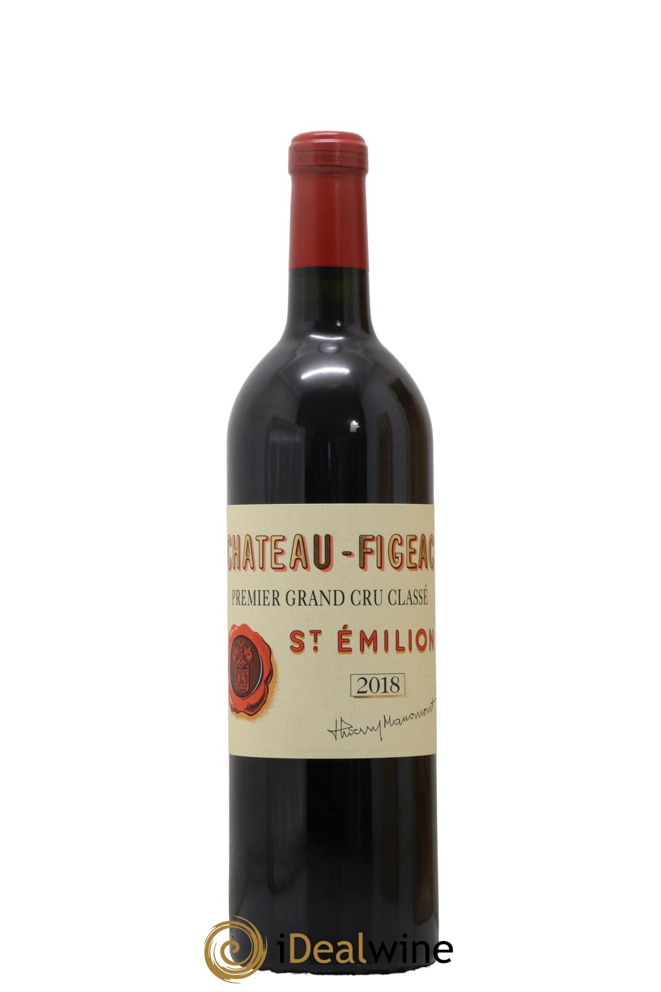 Château Figeac 1er Grand Cru Classé A 2018 - Lot of 1 bottle - 1