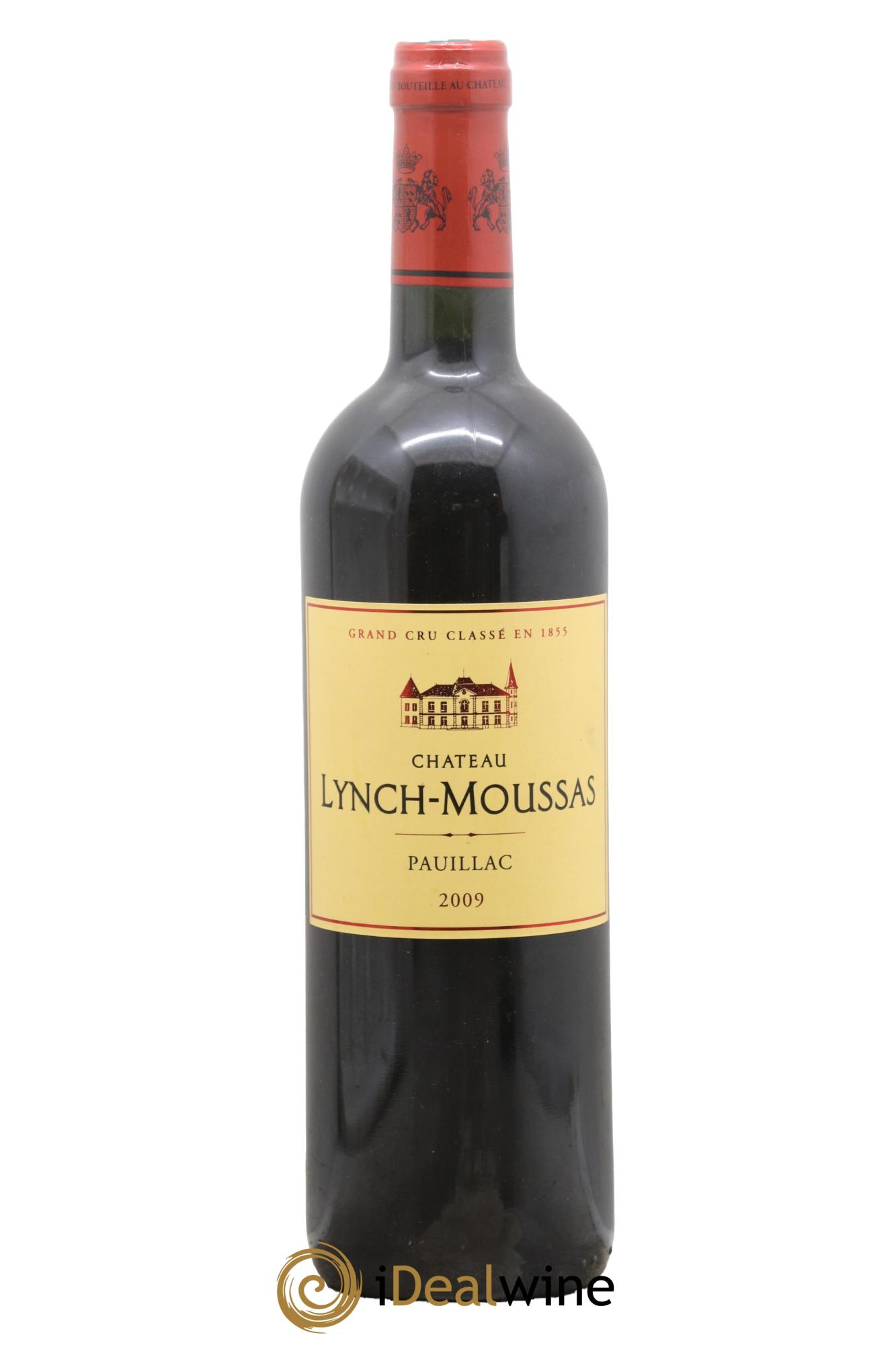 Château Lynch Moussas 5ème Grand Cru Classé 2009 - Lot de 1 bouteille - 0