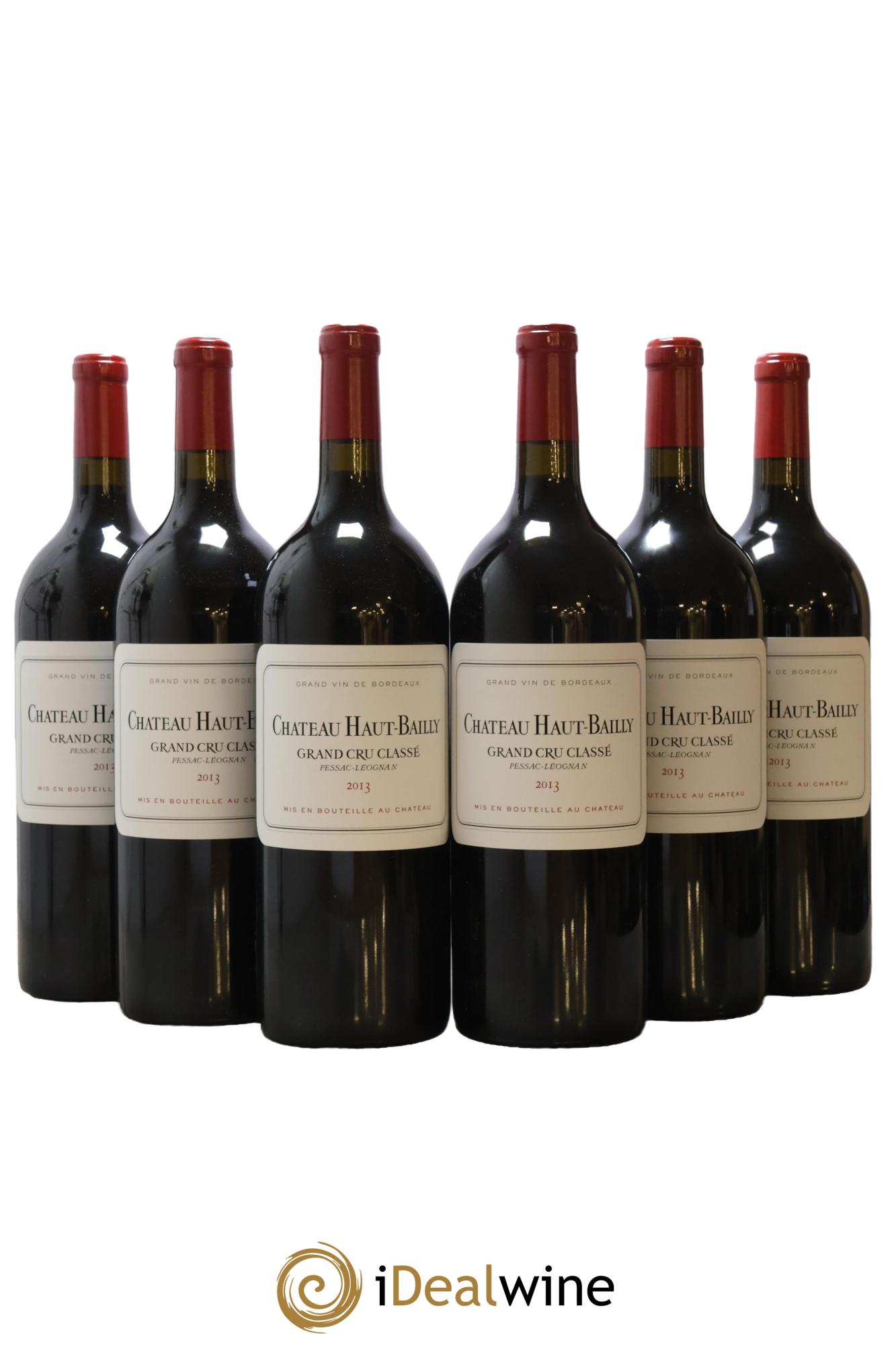 Château Haut-Bailly Cru Classé de Graves 2013 - Lot de 6 magnums - 0