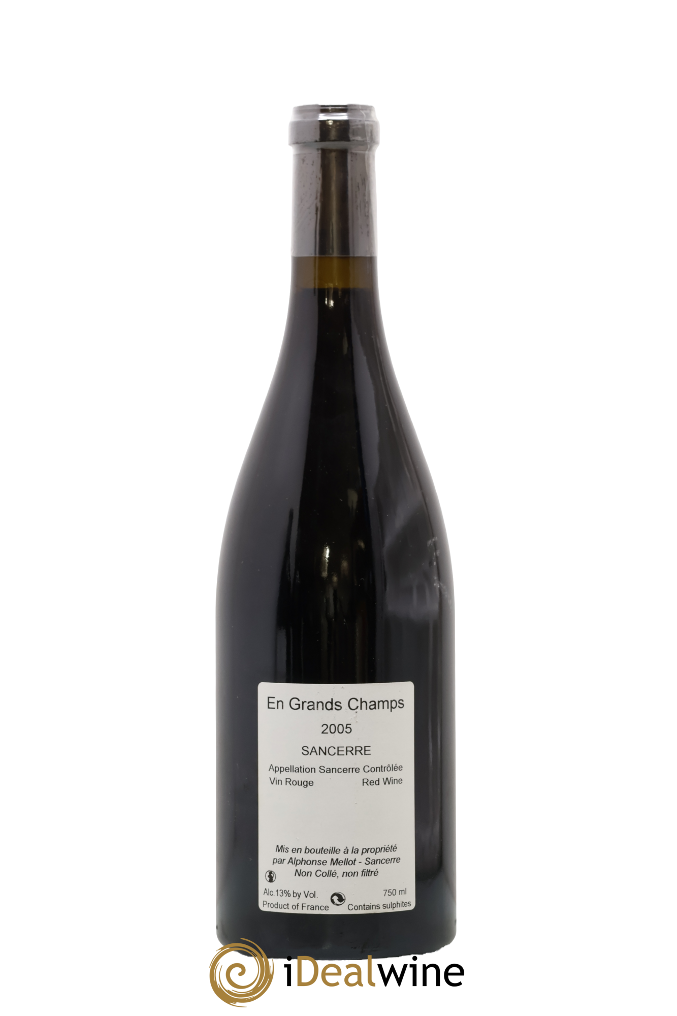 Sancerre En Grands Champs Alphonse Mellot 2005 - Lot de 1 bouteille - 1