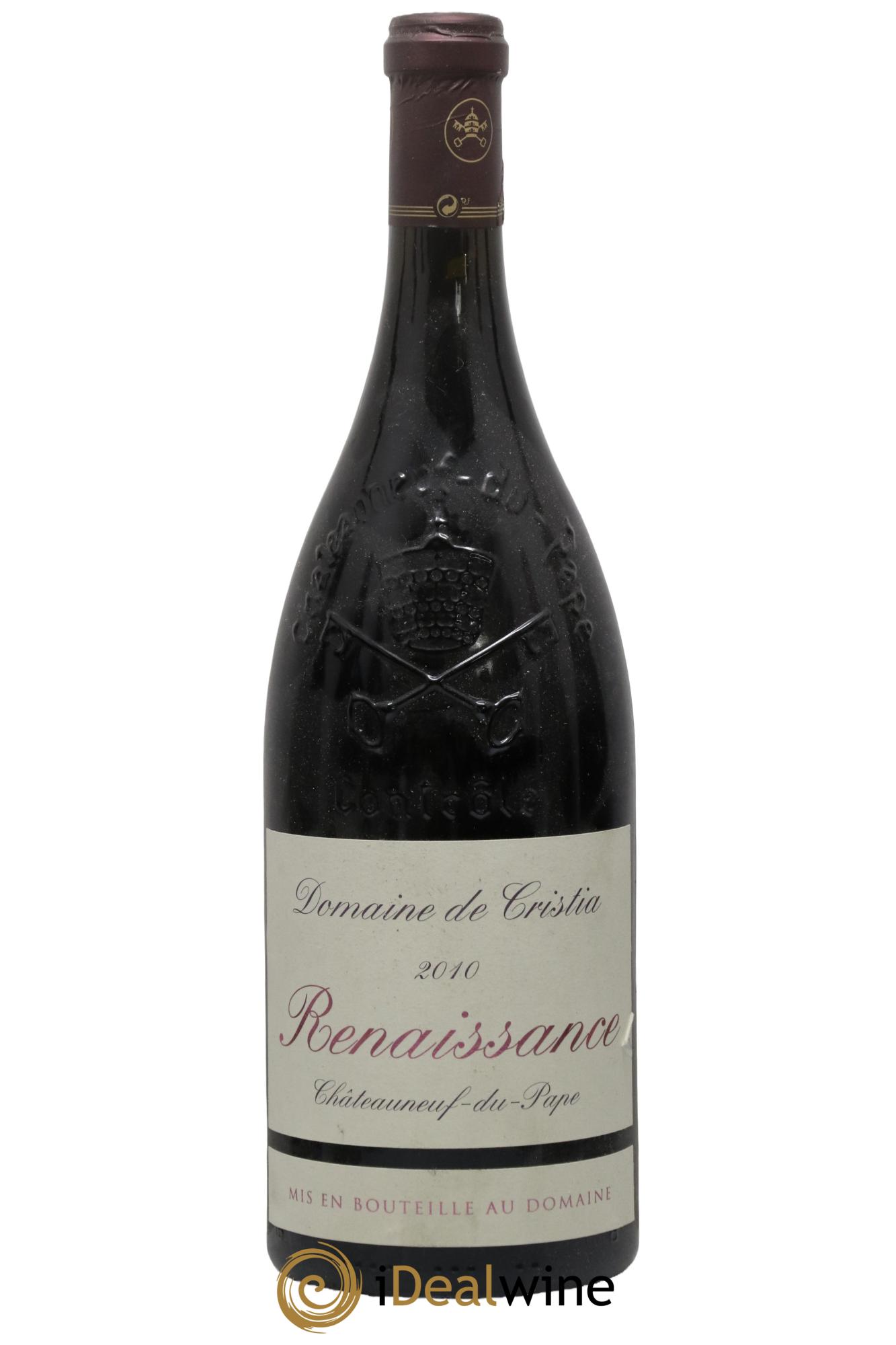 Châteauneuf-du-Pape Renaissance Domaine de Cristia 2010 - Lot de 1 magnum - 0