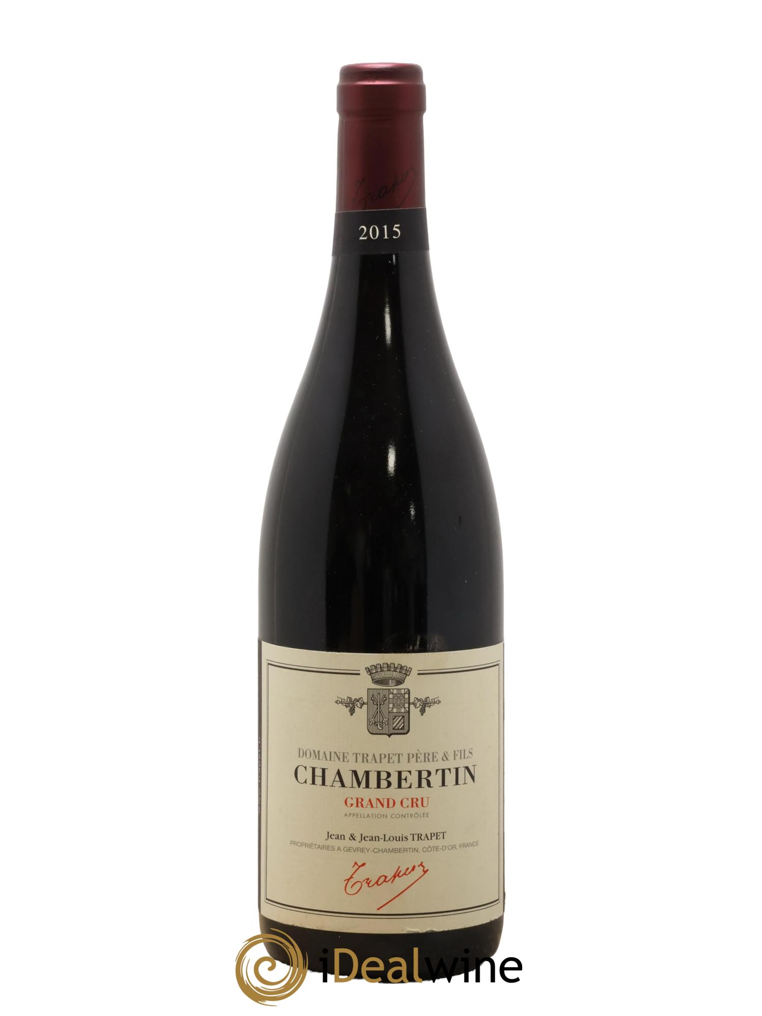 Chambertin Grand Cru Domaine Trapet 2015 - Lot of 1 bottle - 0