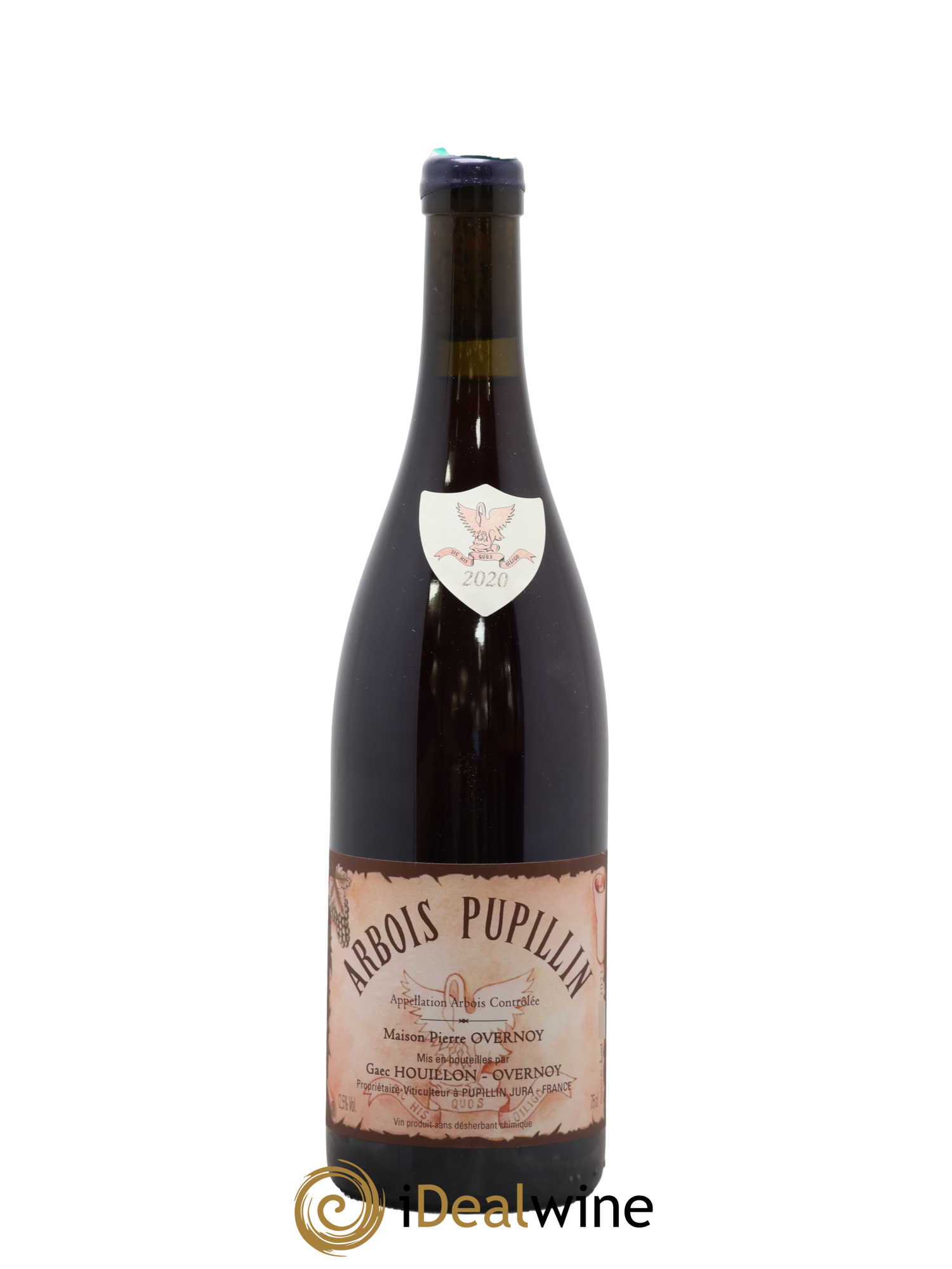 Arbois-Pupillin Ploussard Trousseau (cire violette) Overnoy-Houillon (Domaine) 2020 - Lot de 1 bouteille - 0