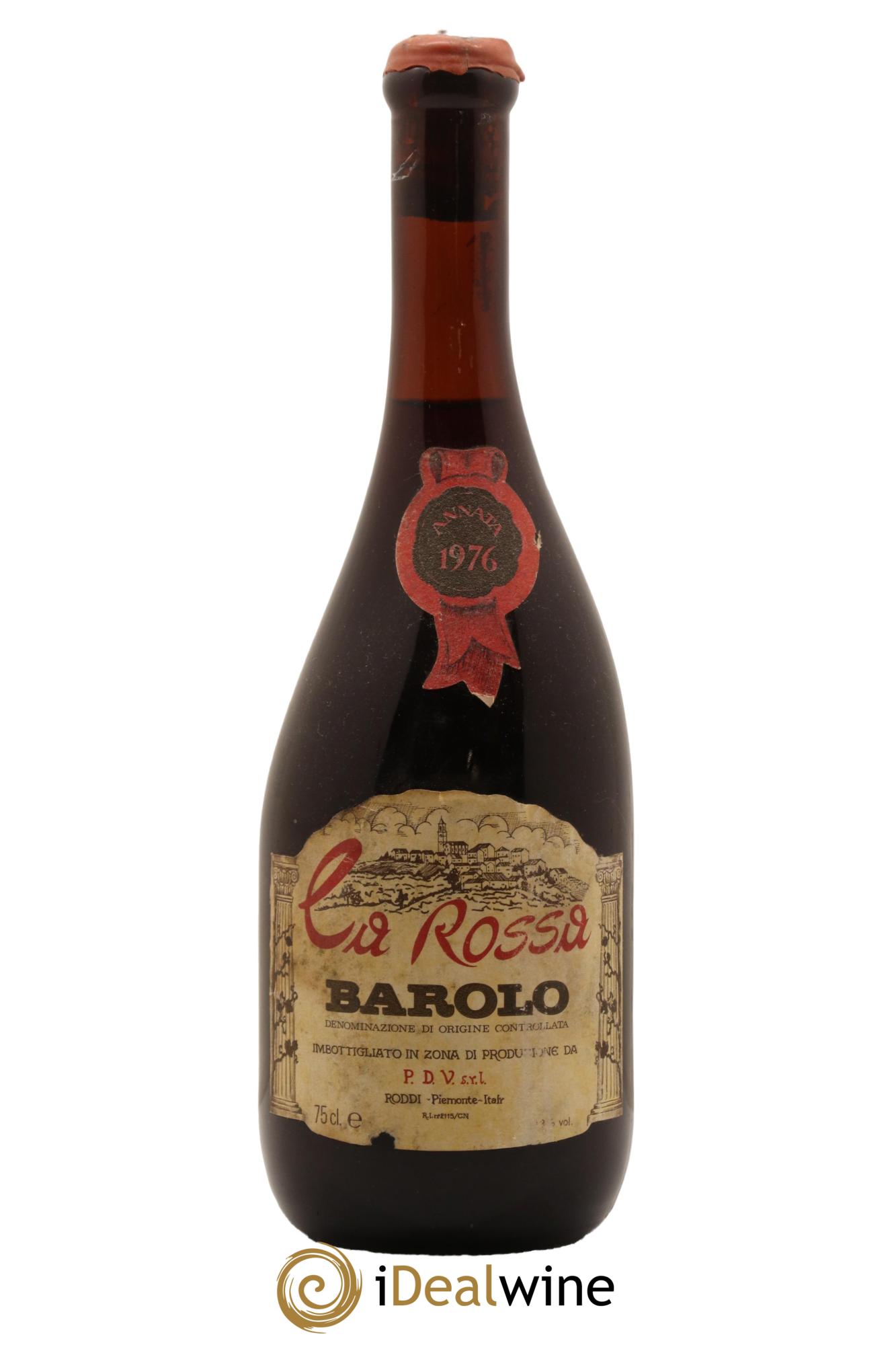 Barolo Ca Rossa P.D.V. 1976 - Lot de 1 bouteille - 0