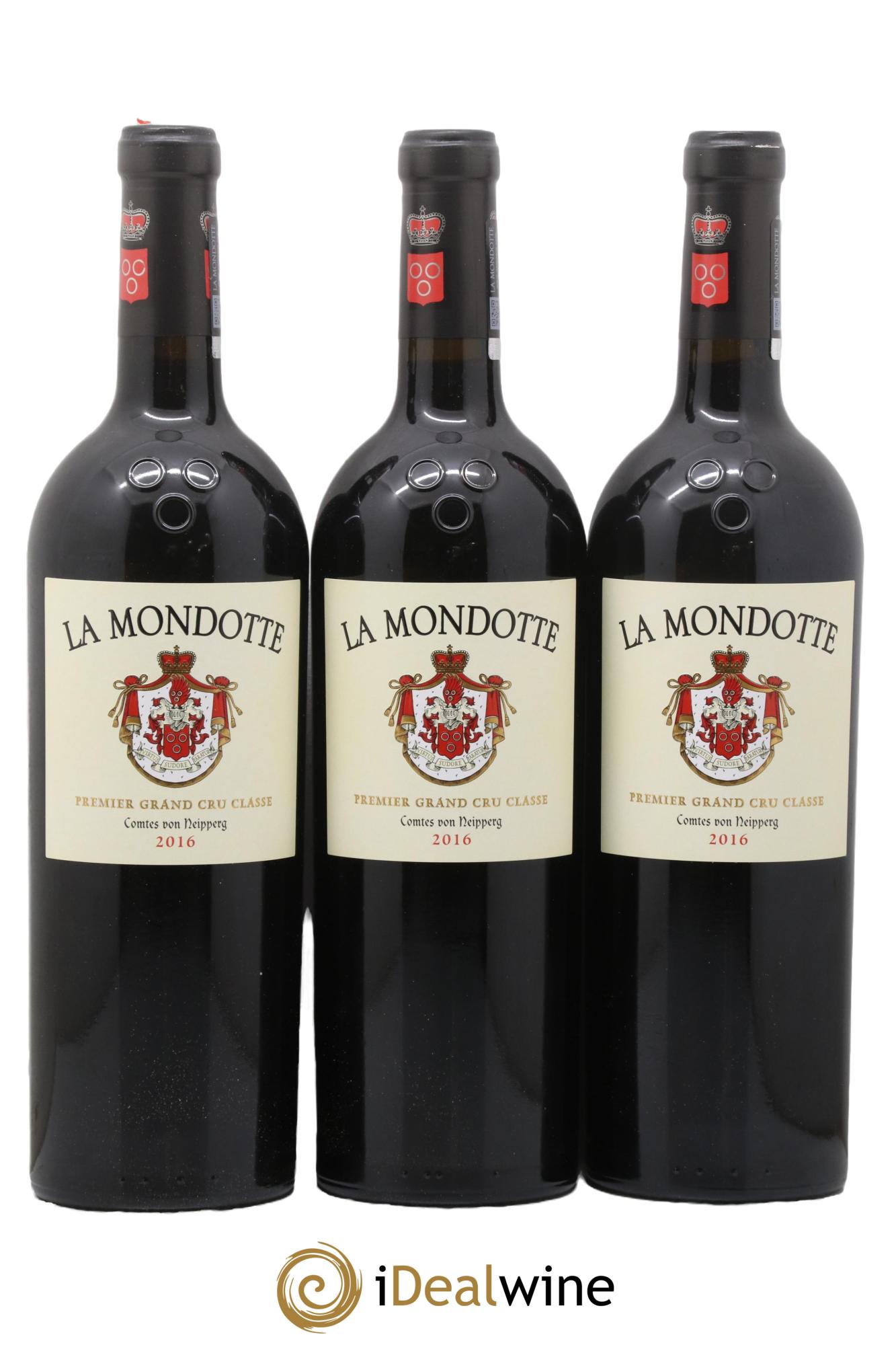 La Mondotte 1er Grand Cru Classé B depuis 2012 2016 - Lot de 6 bouteilles - 1