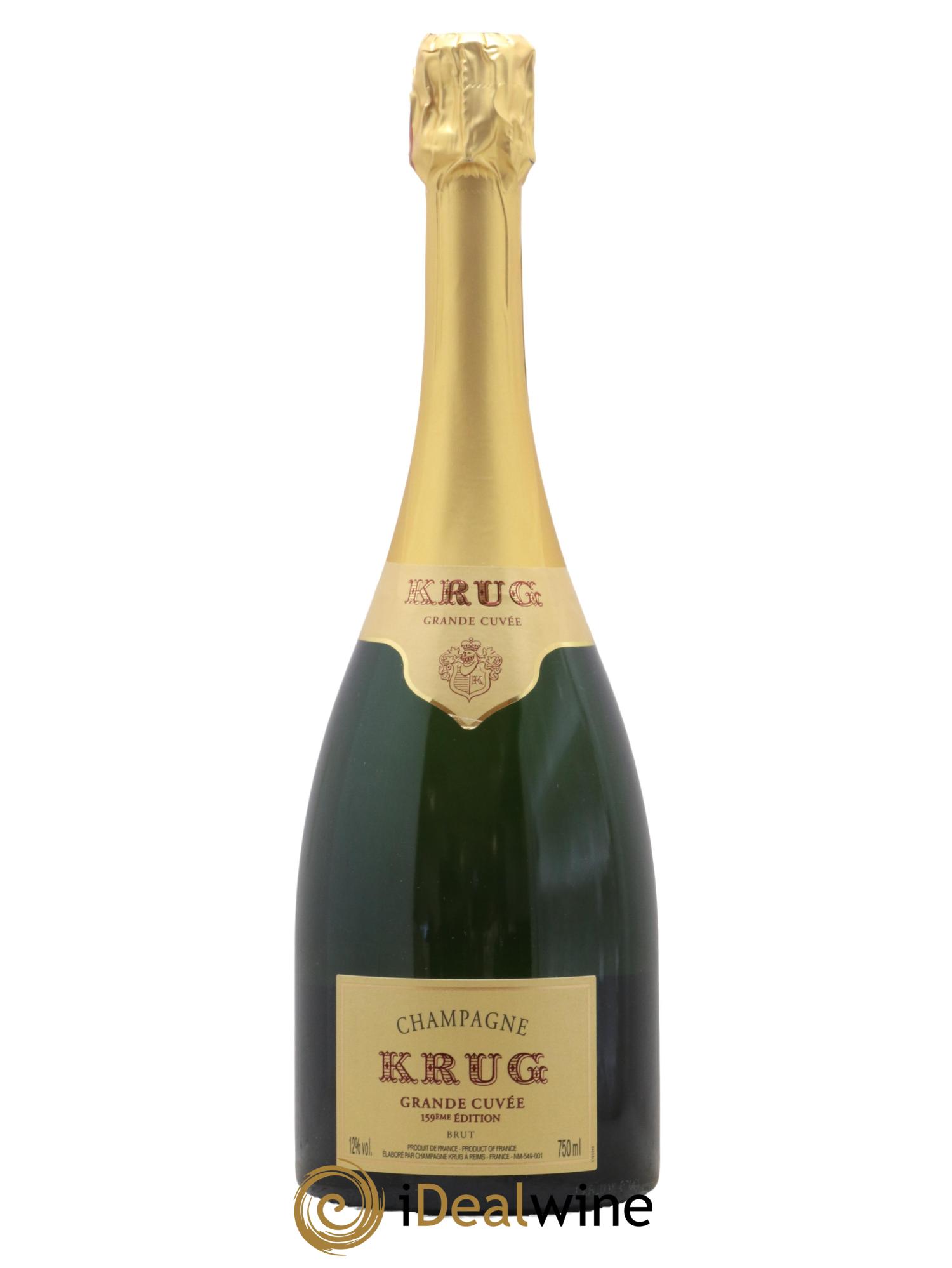 Grande Cuvée - 159ème édition Krug - Lot de 1 bouteille - 0