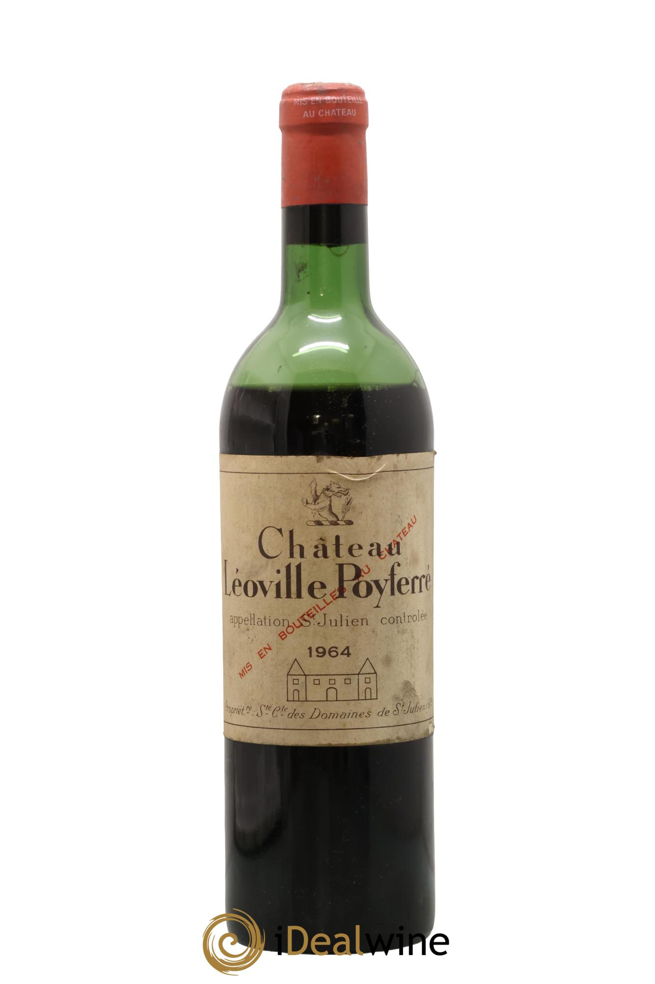 Château Léoville Poyferré 2ème Grand Cru Classé 1964 - Lot de 1 bouteille - 0