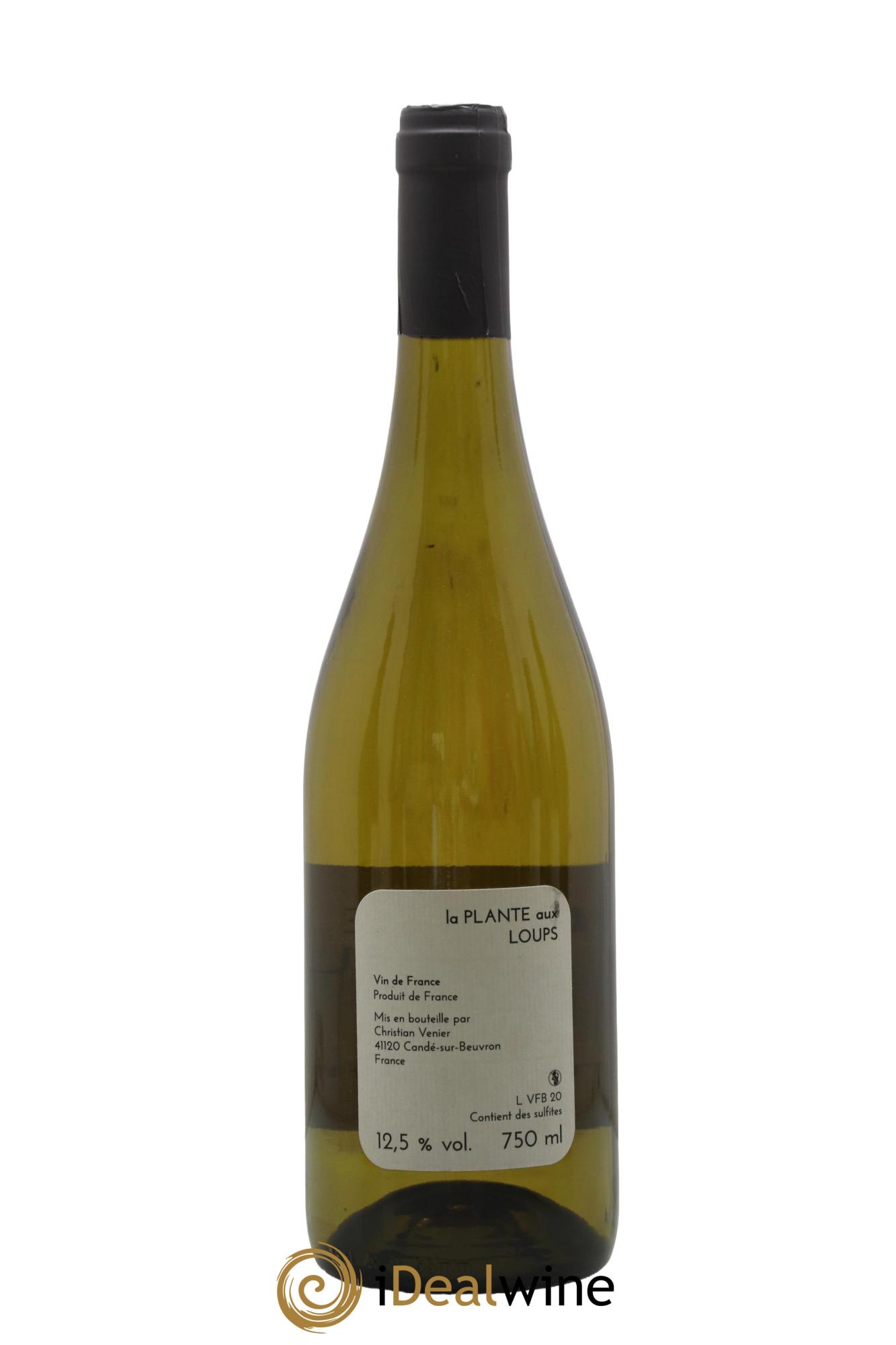 Vin de France La Plante aux Loups Christian Venier 2020 - Lot de 1 bouteille - 1